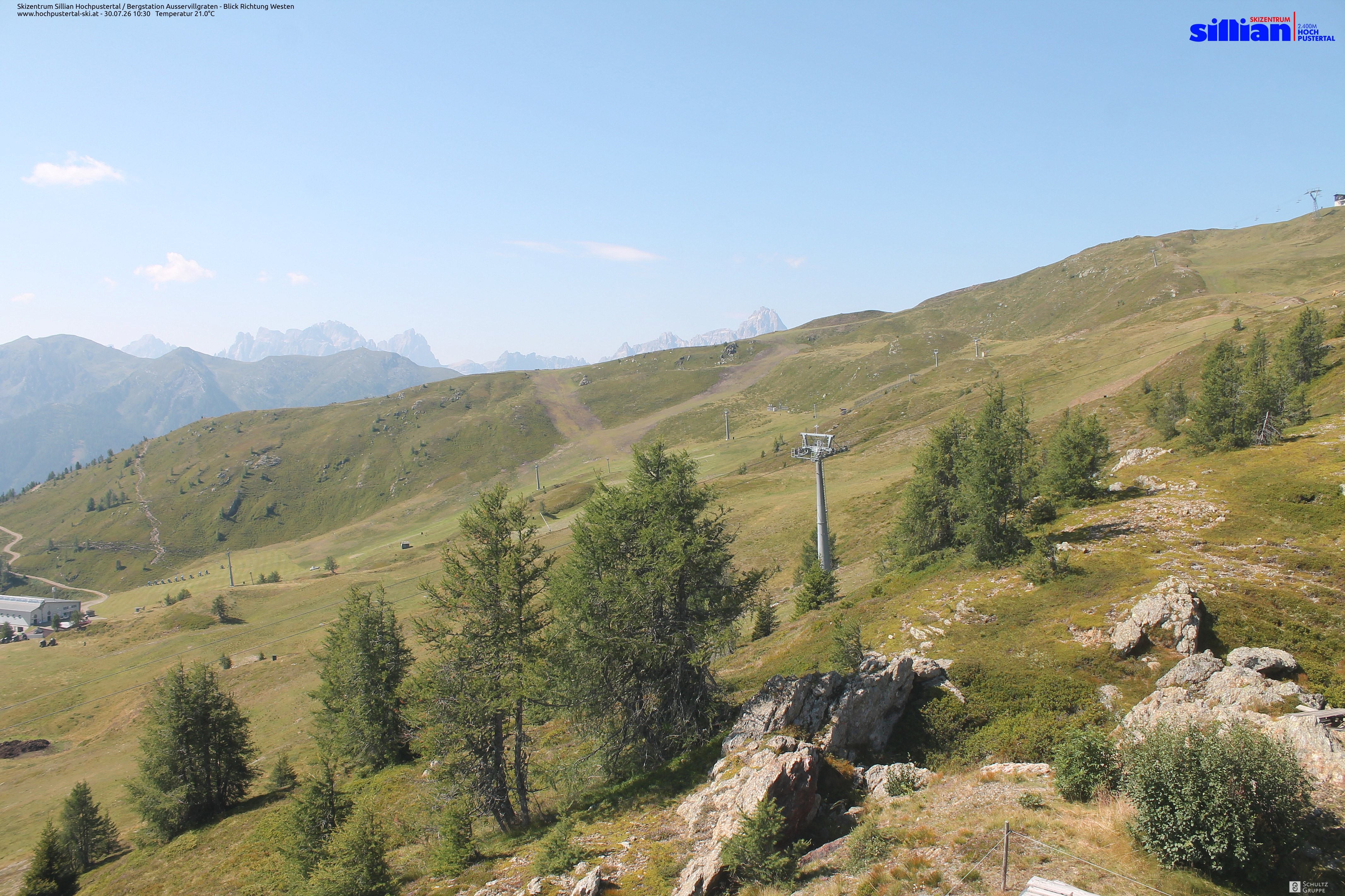 Archiv Foto Webcam Ausservillgraten im Thurntaler-Gebiet