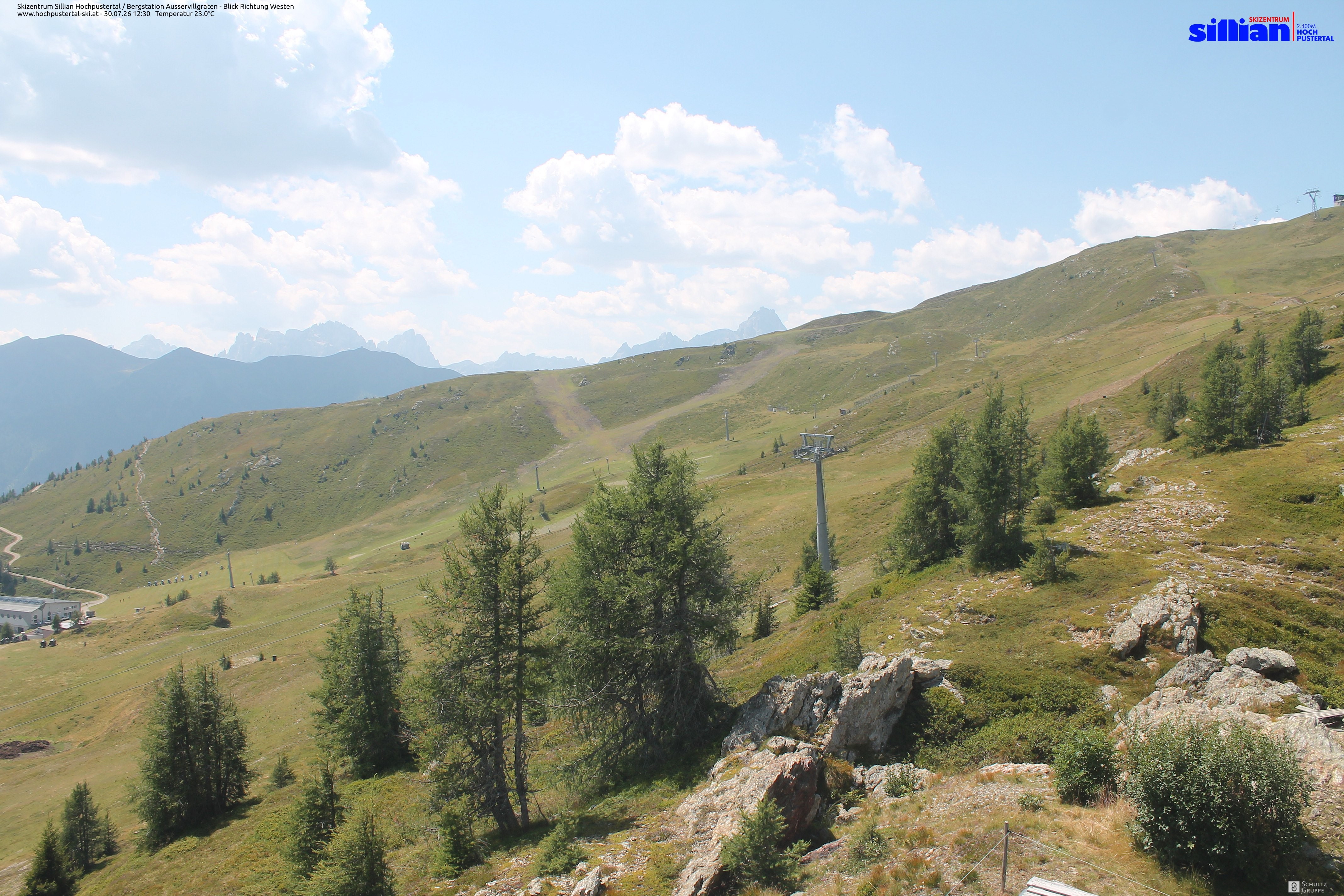 Archiv Foto Webcam Ausservillgraten im Thurntaler-Gebiet