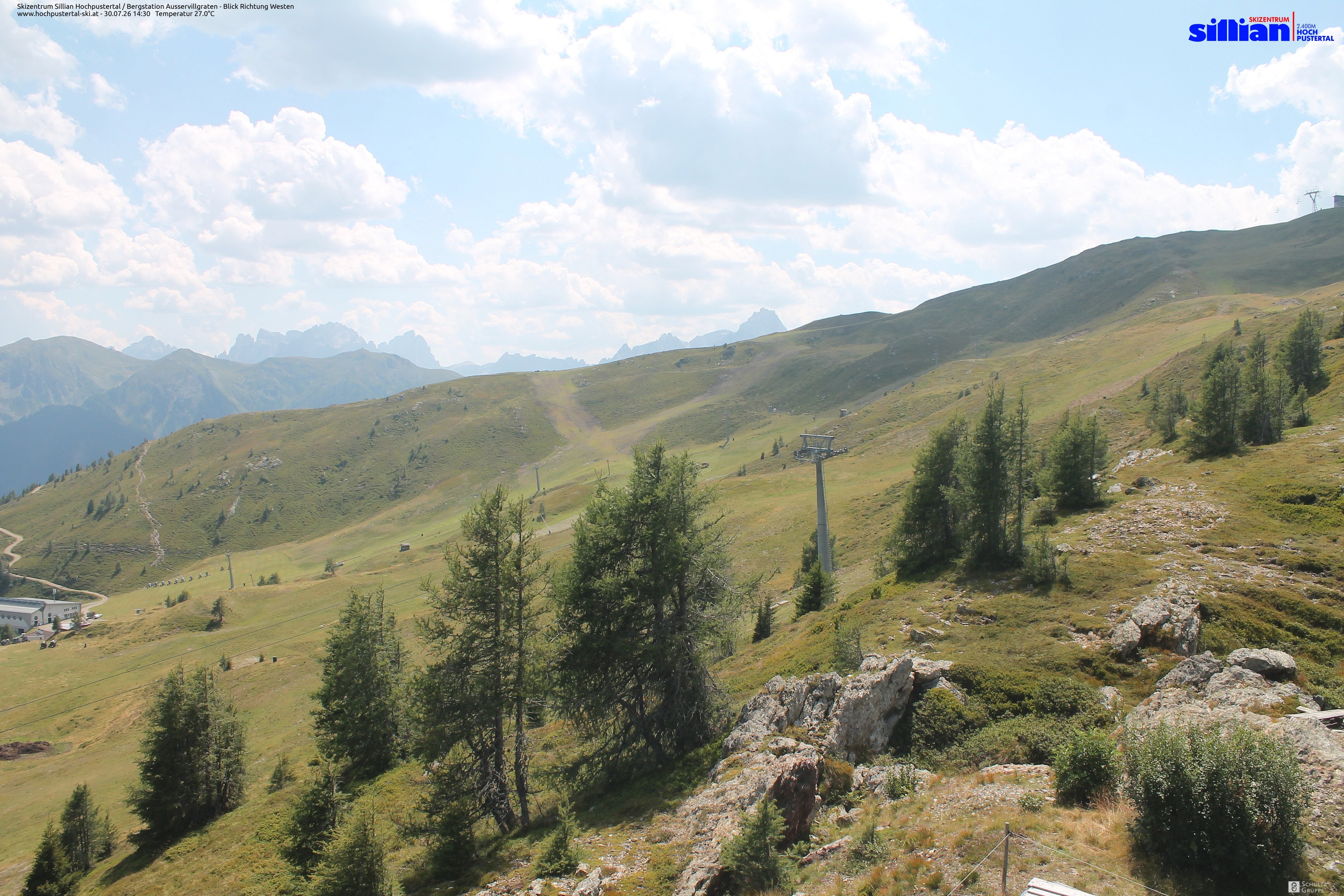 Archiv Foto Webcam Ausservillgraten im Thurntaler-Gebiet