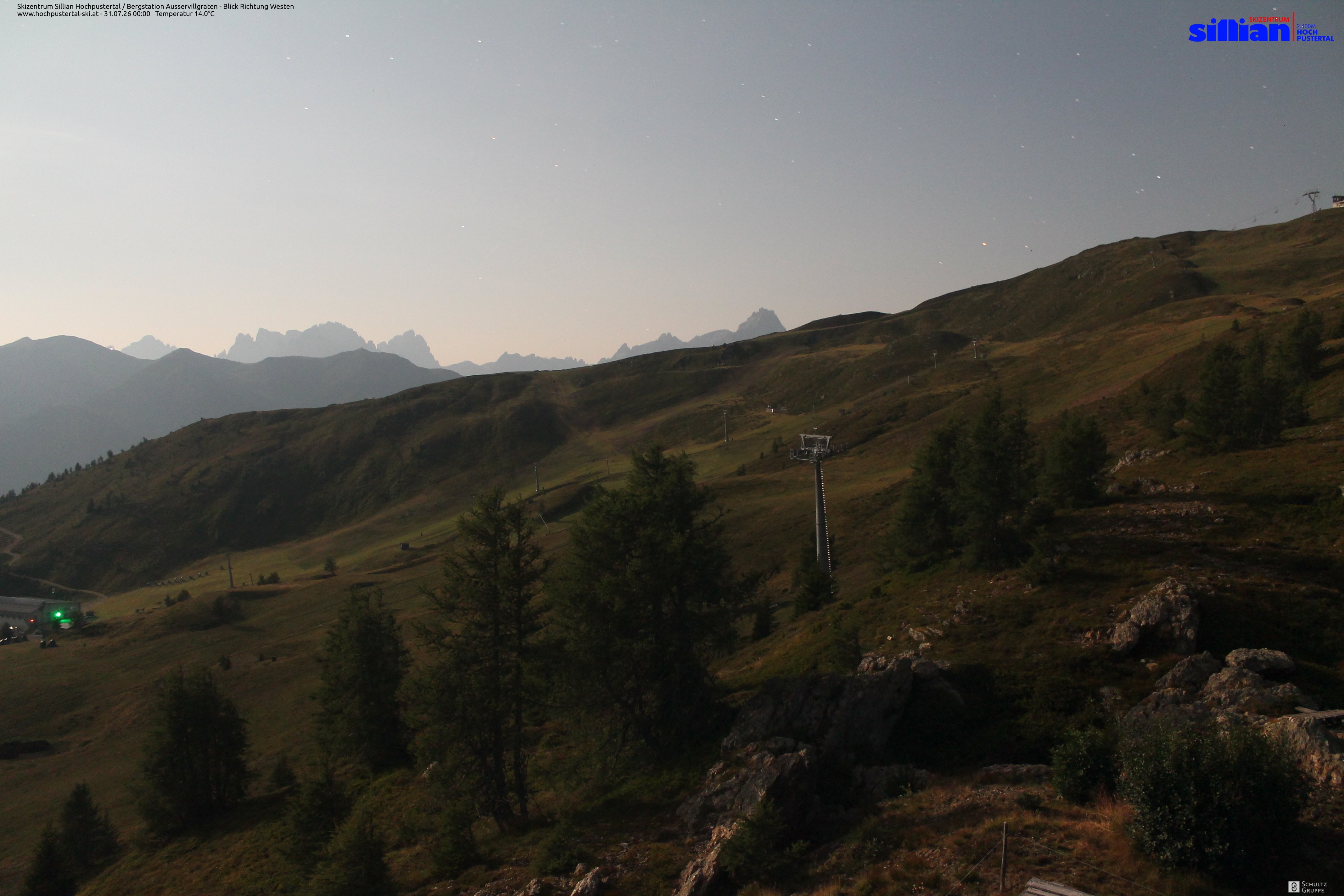 Archiv Foto Webcam Ausservillgraten im Thurntaler-Gebiet