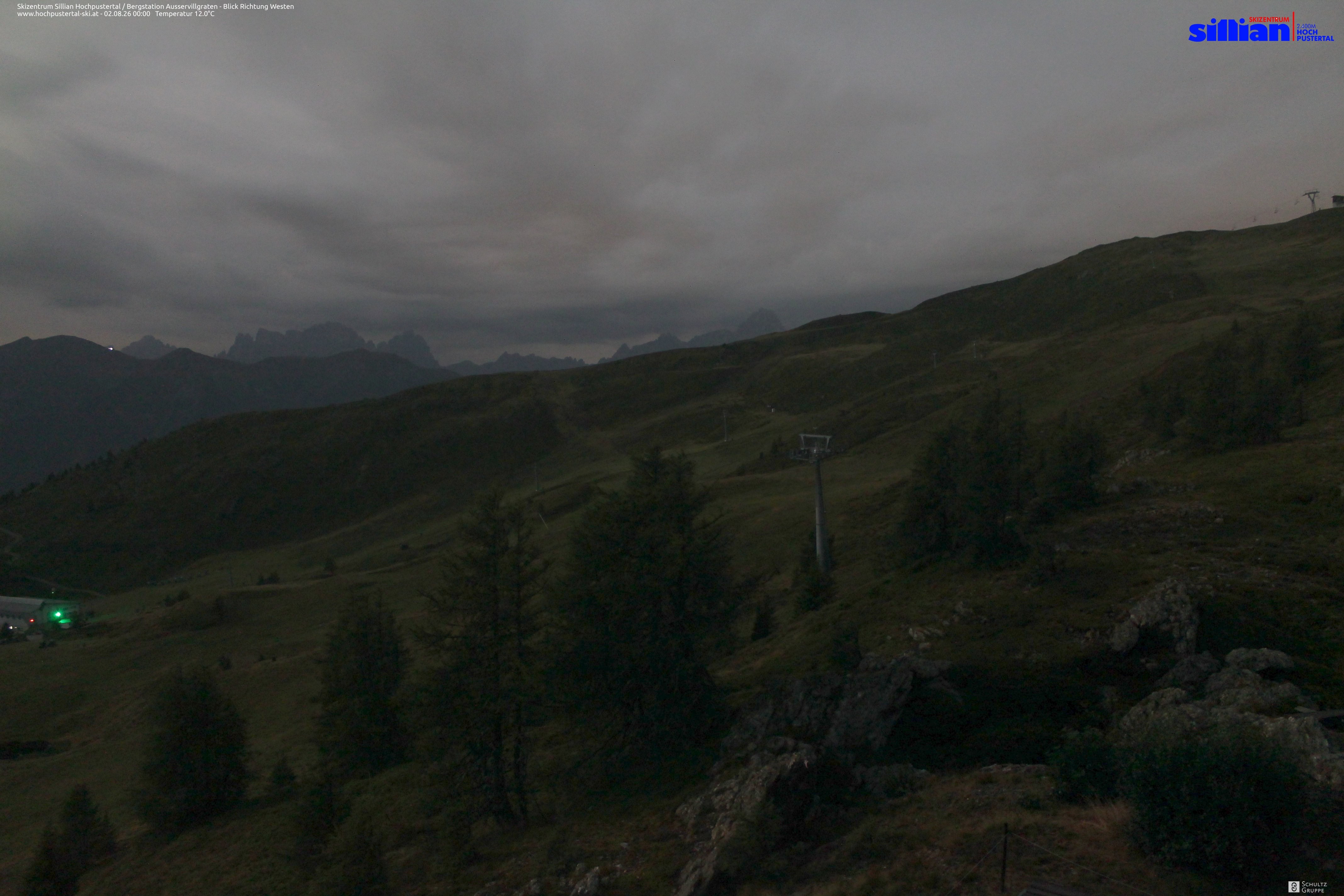 Archiv Foto Webcam Ausservillgraten im Thurntaler-Gebiet