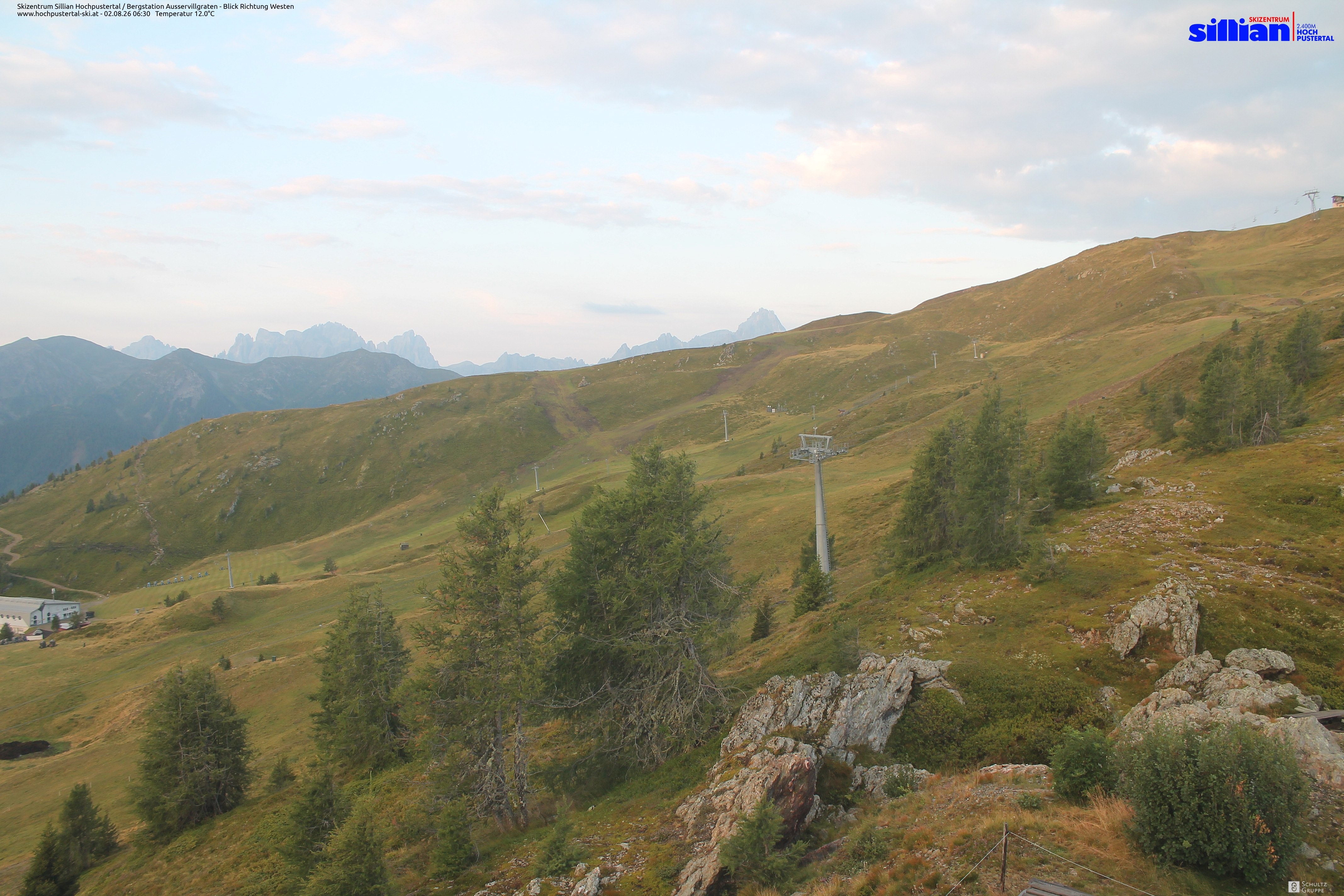 Archiv Foto Webcam Ausservillgraten im Thurntaler-Gebiet