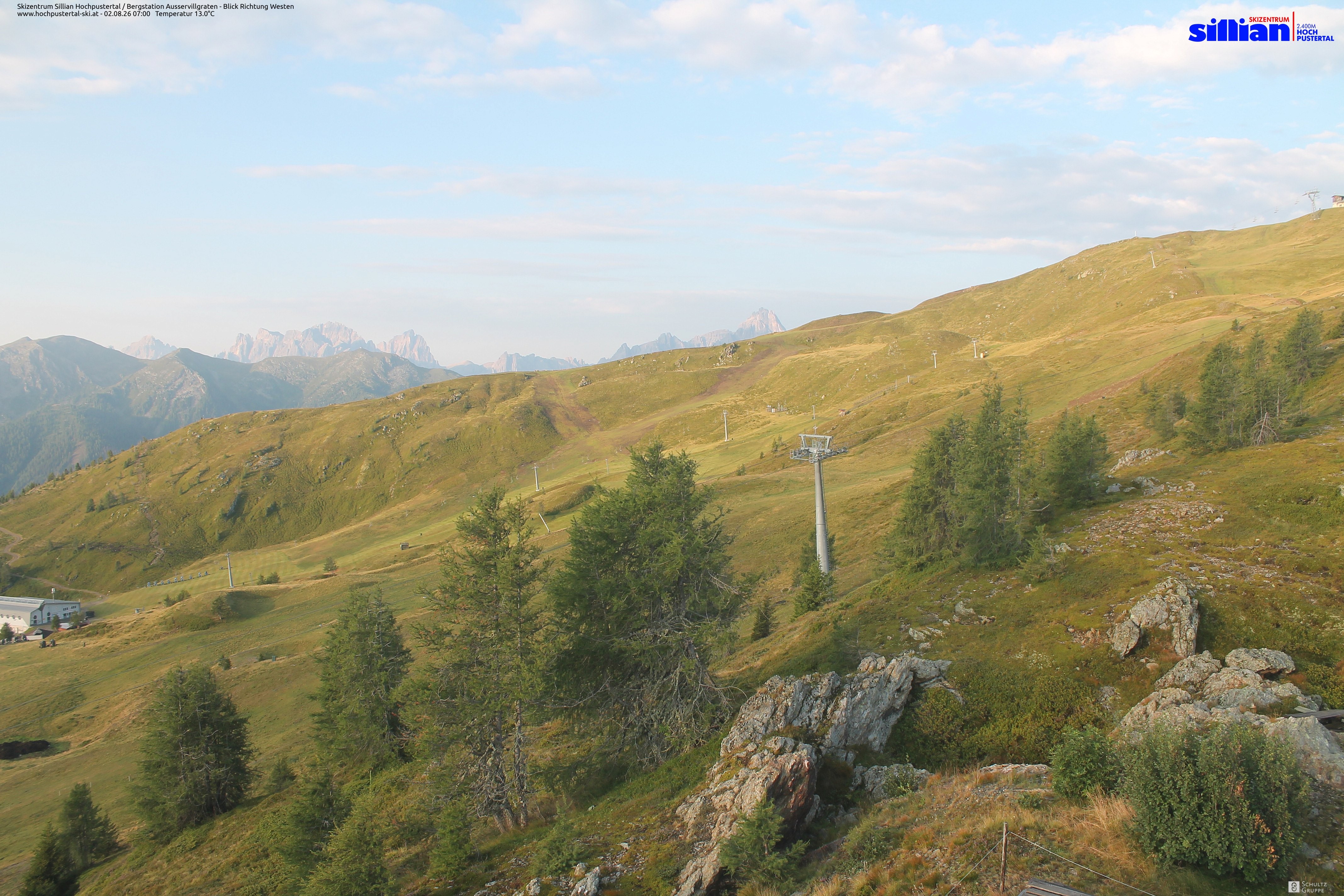Archiv Foto Webcam Ausservillgraten im Thurntaler-Gebiet