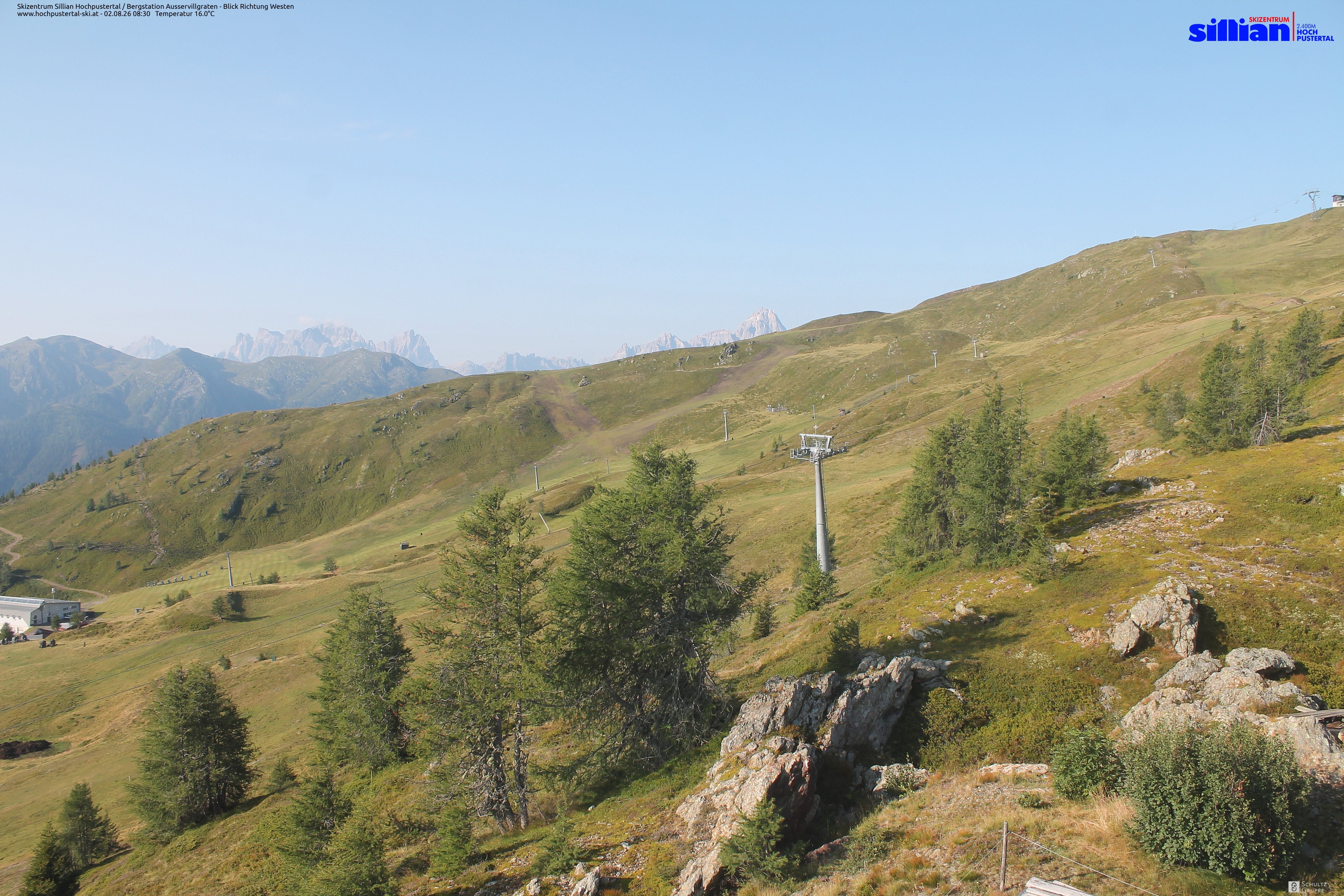 Archiv Foto Webcam Ausservillgraten im Thurntaler-Gebiet