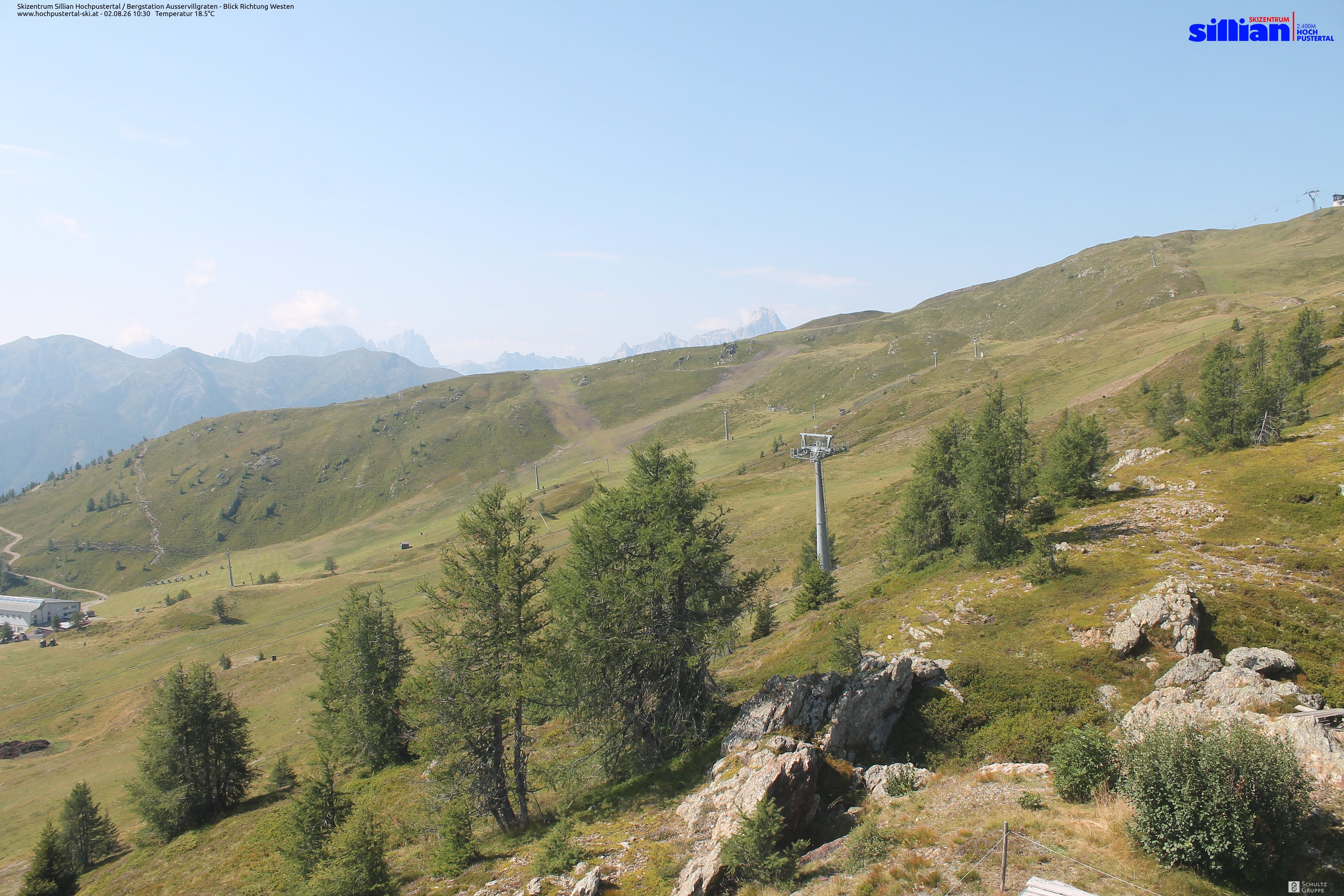 Archiv Foto Webcam Ausservillgraten im Thurntaler-Gebiet