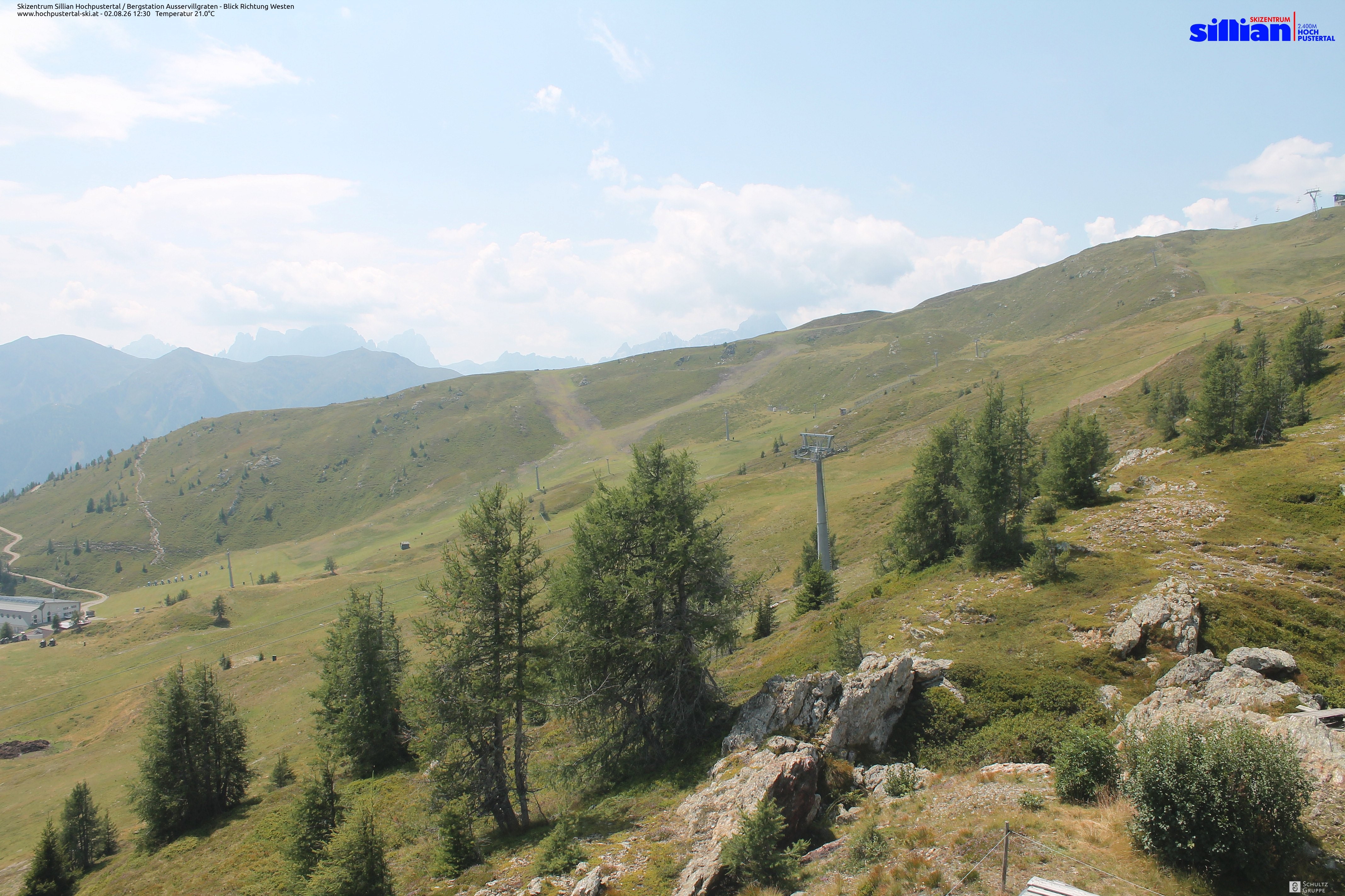 Archiv Foto Webcam Ausservillgraten im Thurntaler-Gebiet