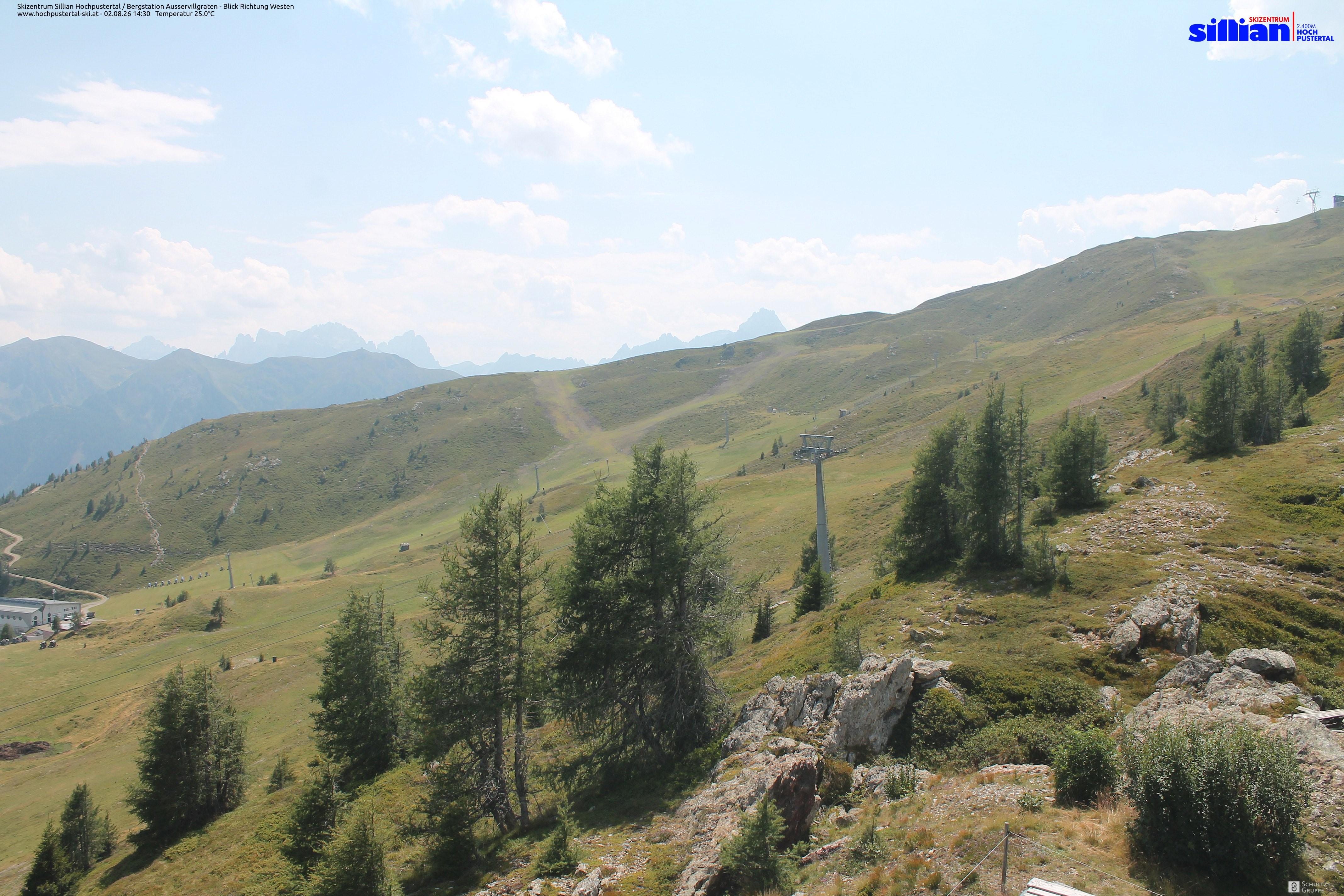 Archiv Foto Webcam Ausservillgraten im Thurntaler-Gebiet