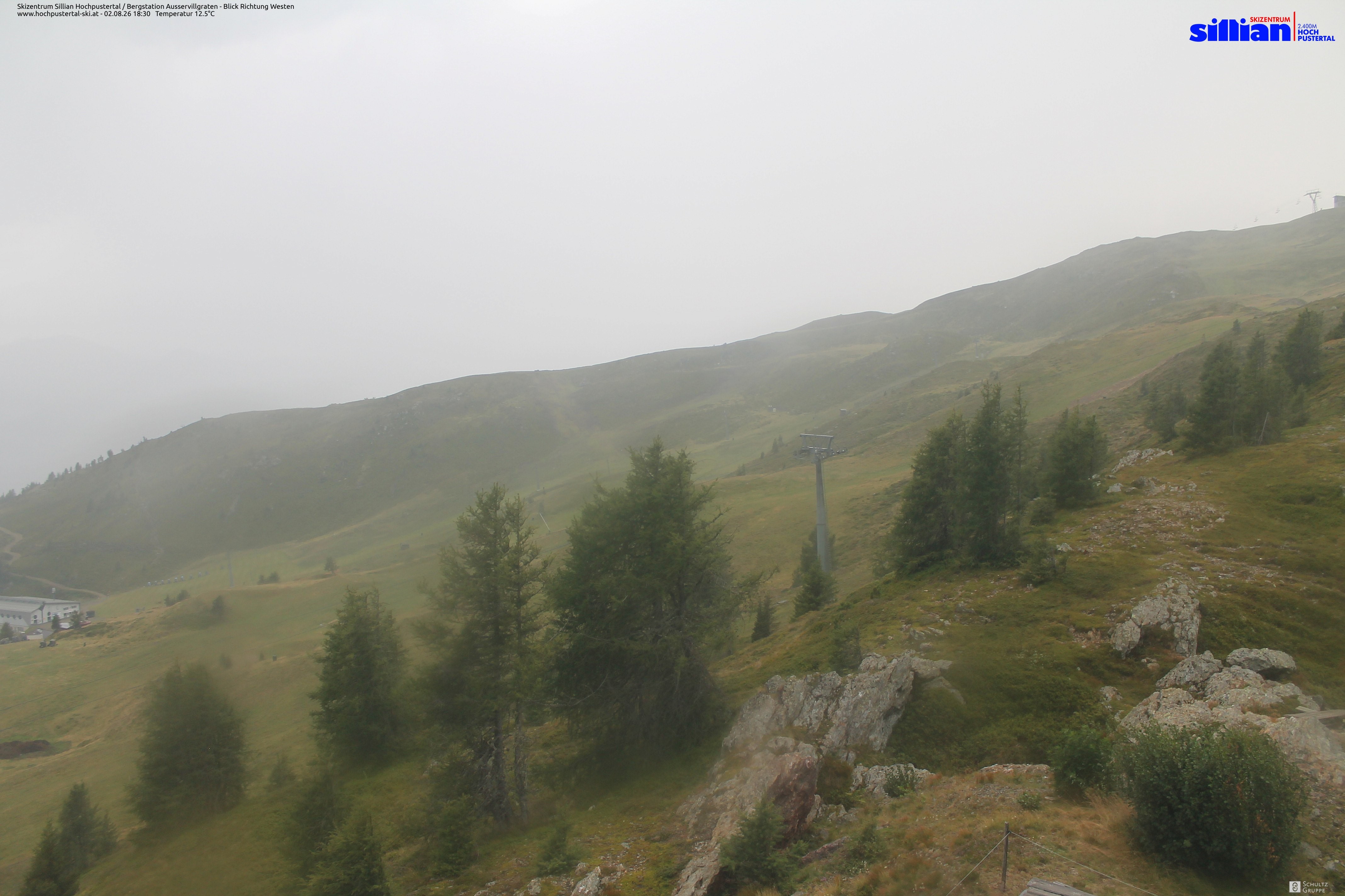Archiv Foto Webcam Ausservillgraten im Thurntaler-Gebiet