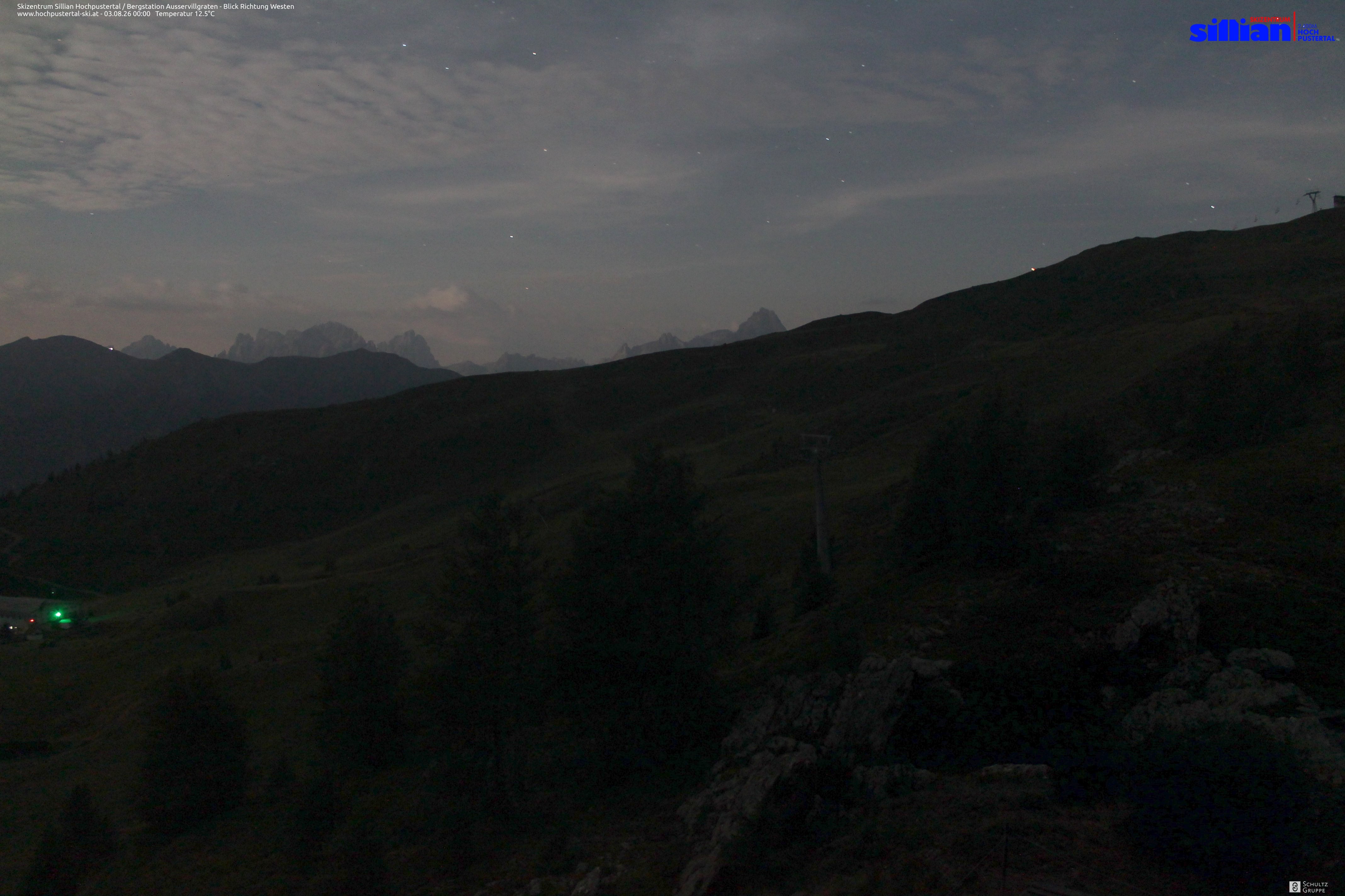 Archiv Foto Webcam Ausservillgraten im Thurntaler-Gebiet