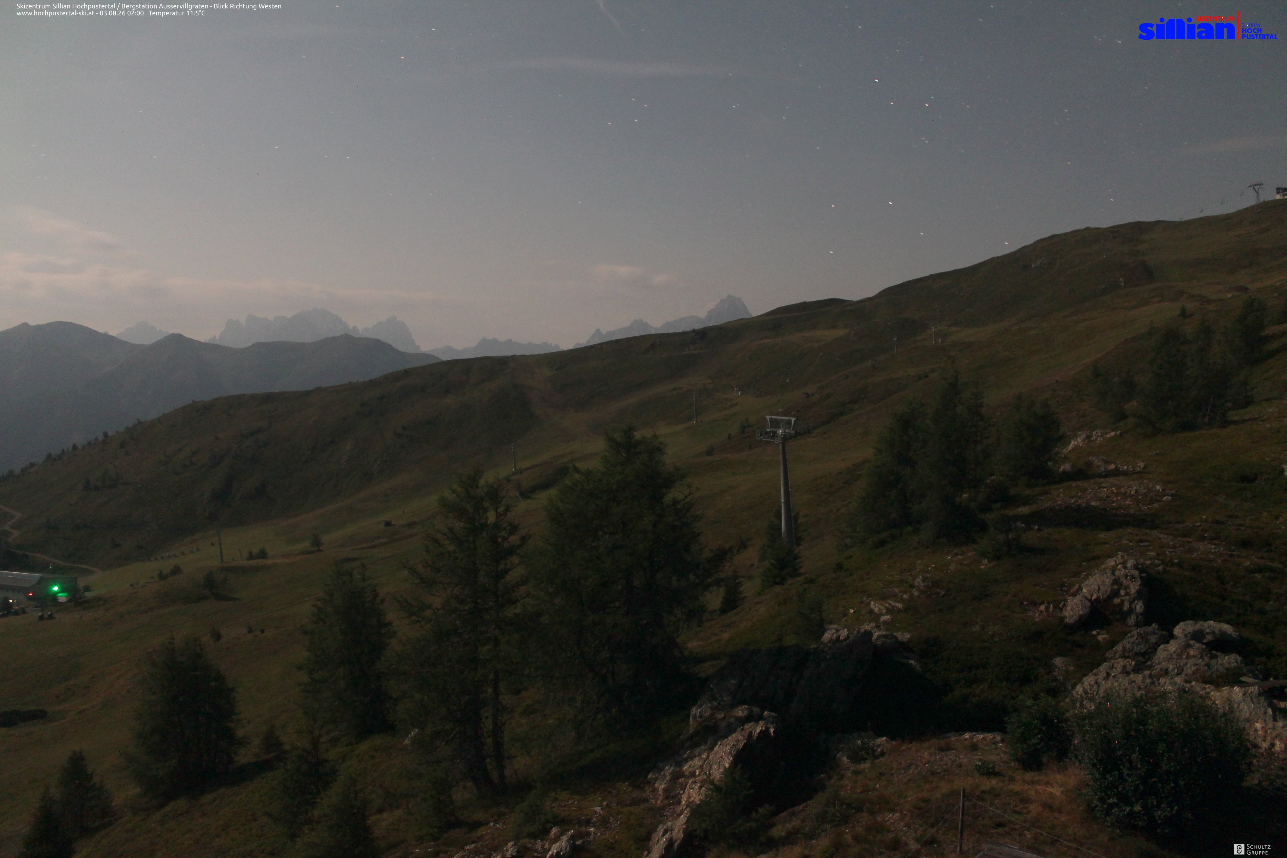 Archiv Foto Webcam Ausservillgraten im Thurntaler-Gebiet