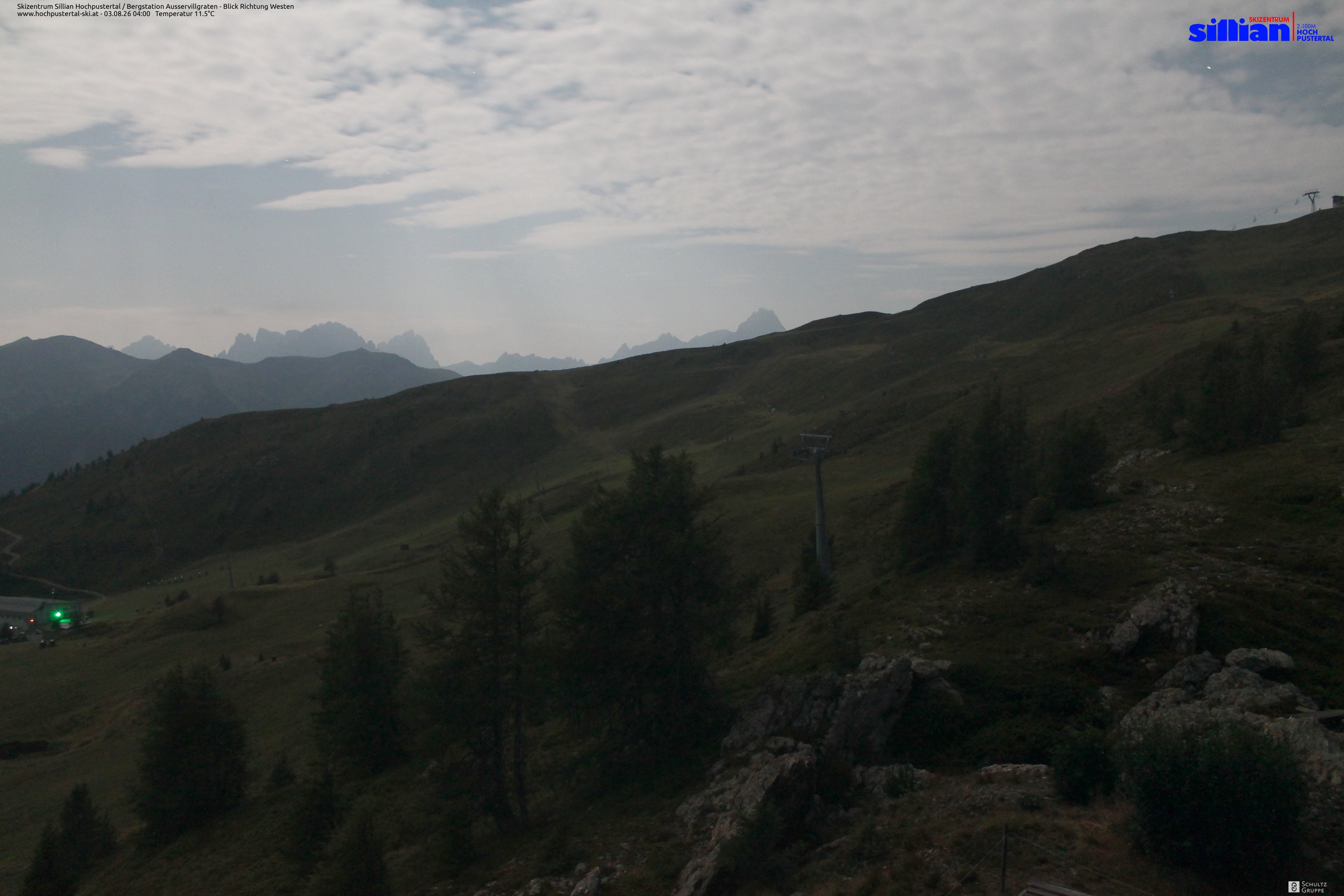 Archiv Foto Webcam Ausservillgraten im Thurntaler-Gebiet