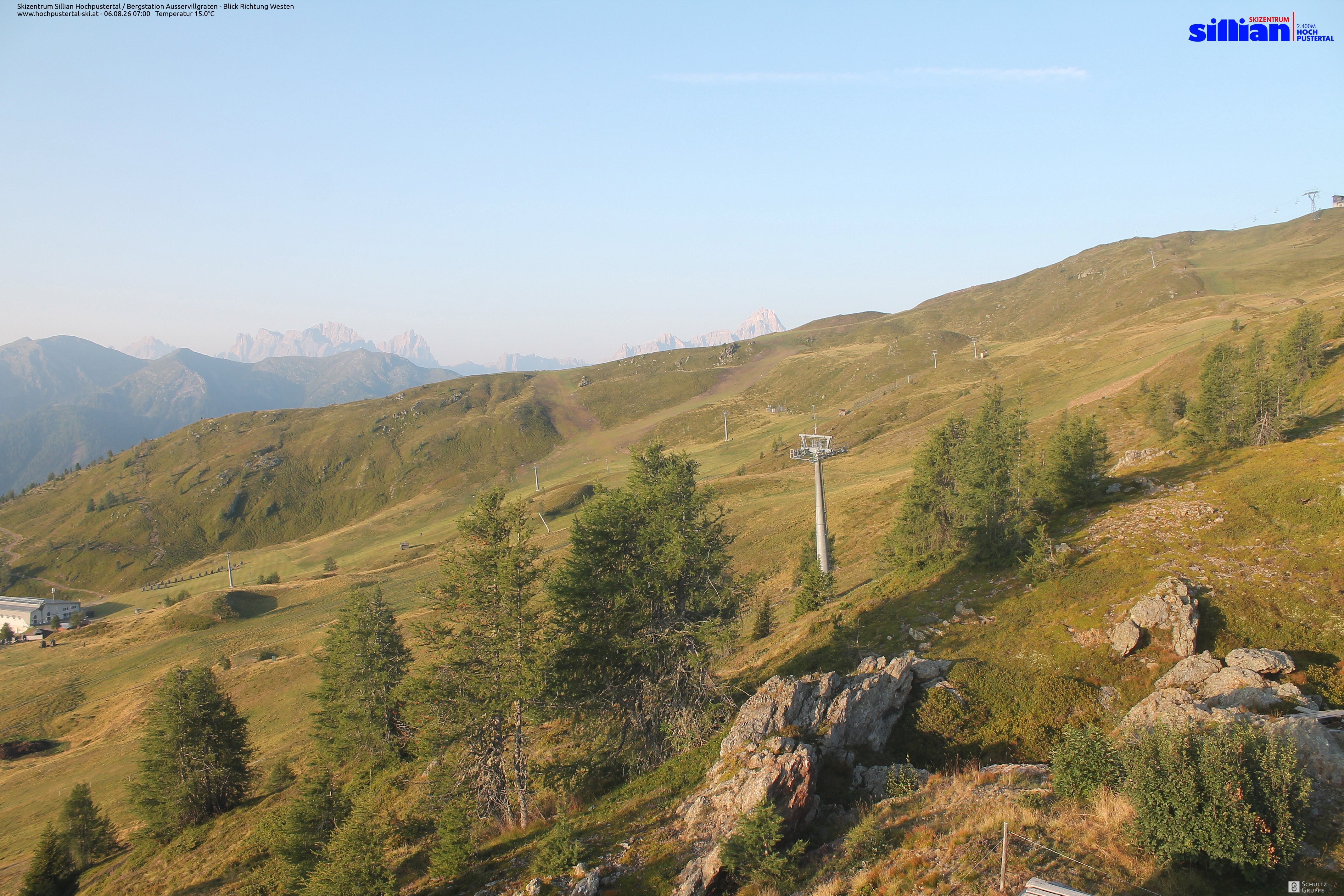 Archiv Foto Webcam Ausservillgraten im Thurntaler-Gebiet