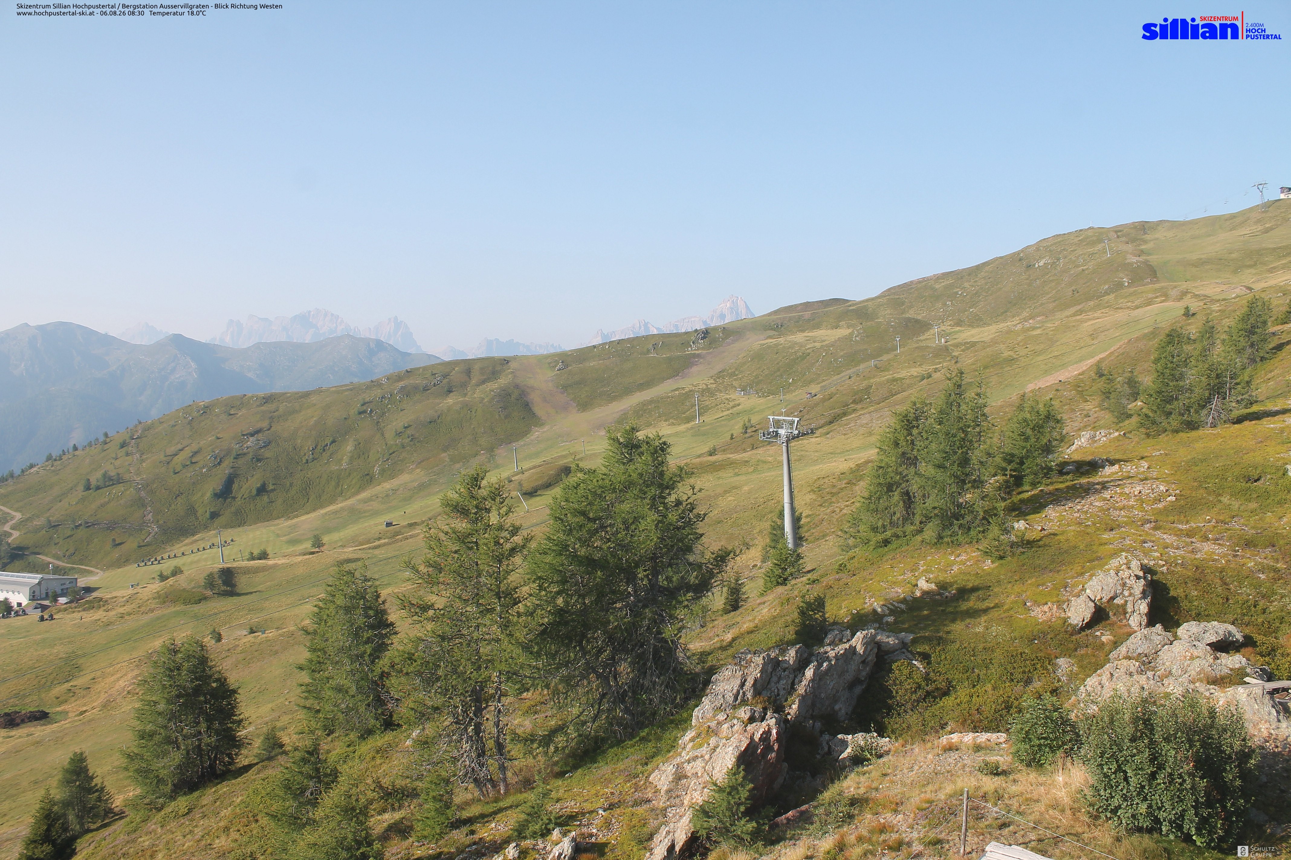 Archiv Foto Webcam Ausservillgraten im Thurntaler-Gebiet
