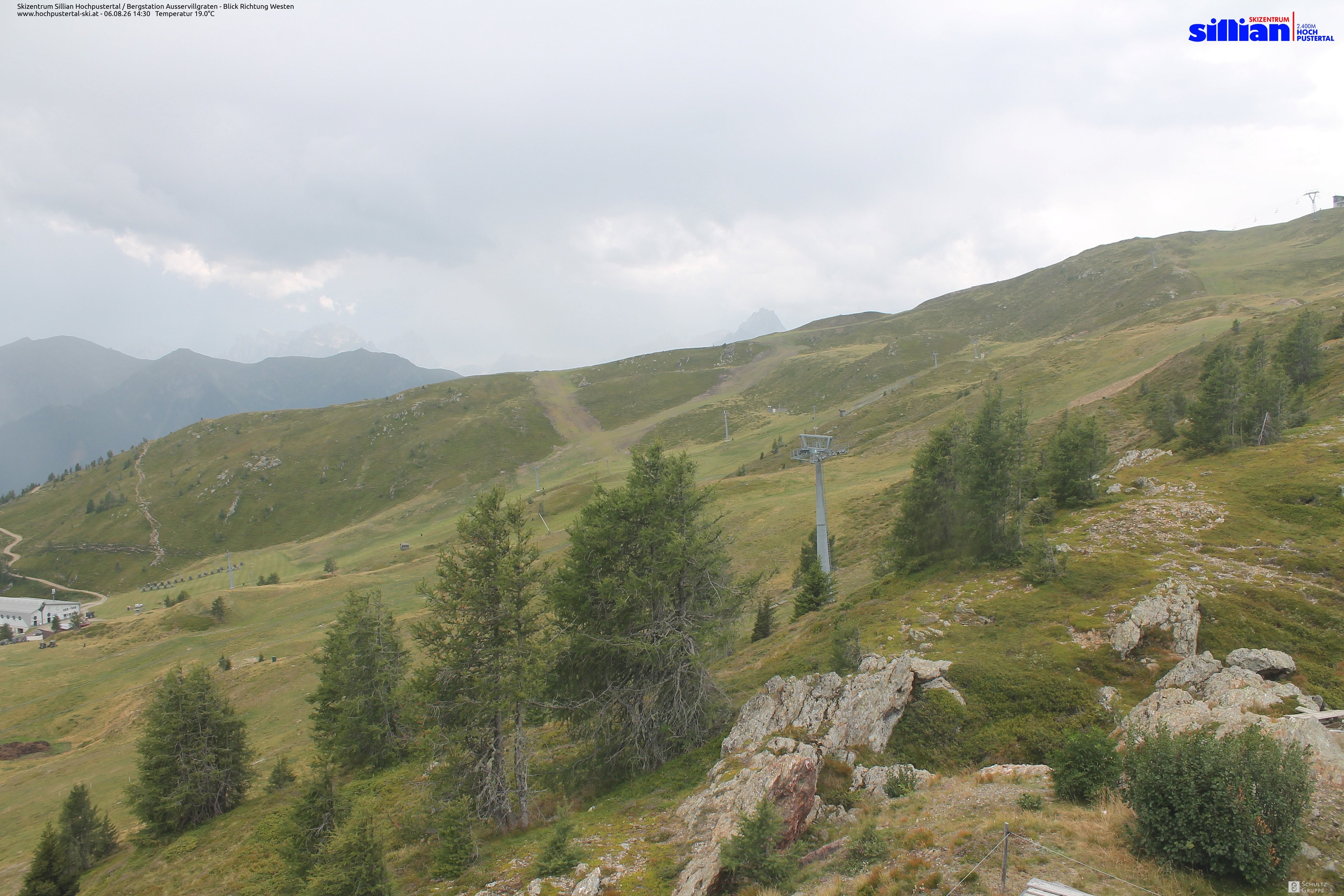 Archiv Foto Webcam Ausservillgraten im Thurntaler-Gebiet