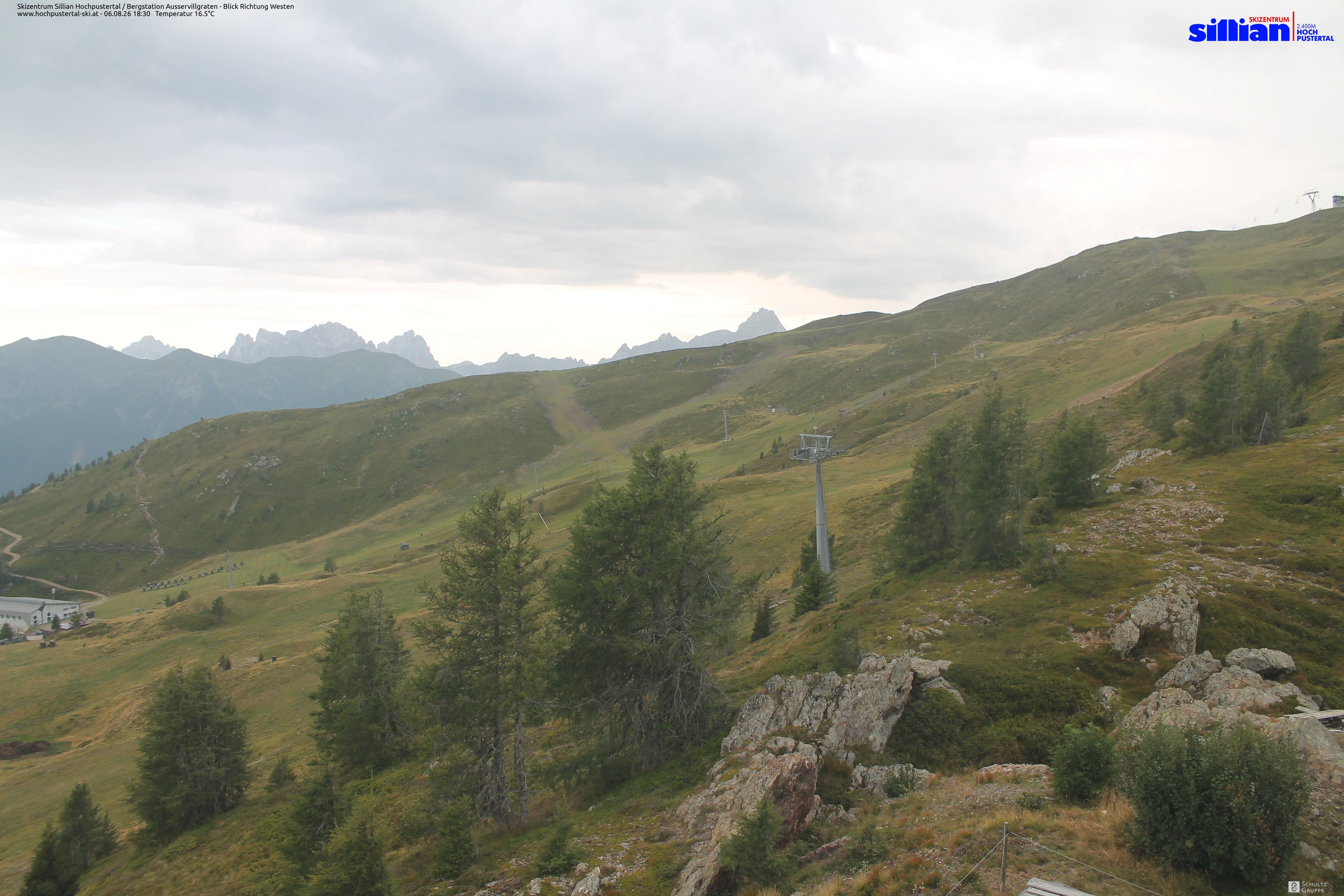 Archiv Foto Webcam Ausservillgraten im Thurntaler-Gebiet
