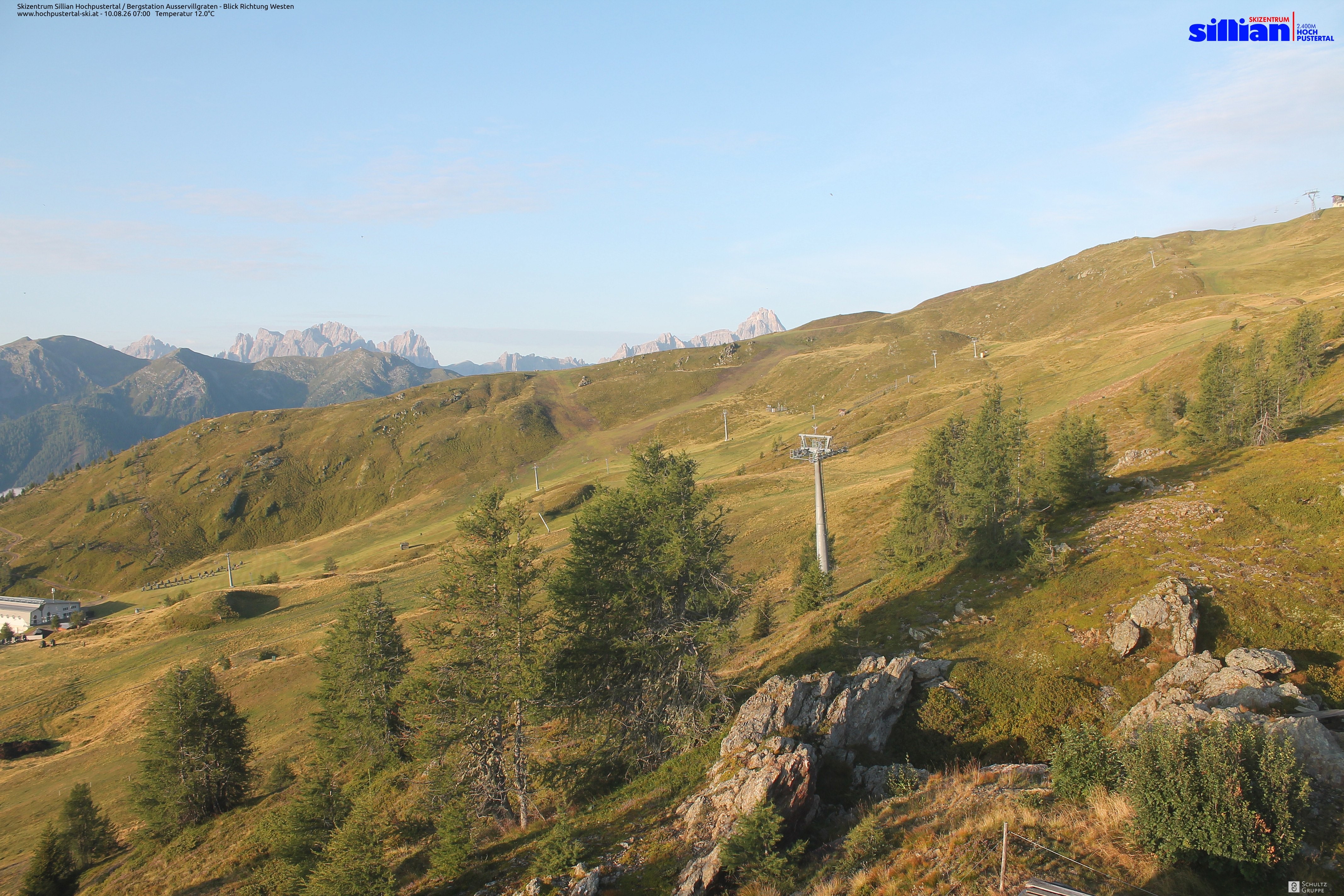 Archiv Foto Webcam Ausservillgraten im Thurntaler-Gebiet