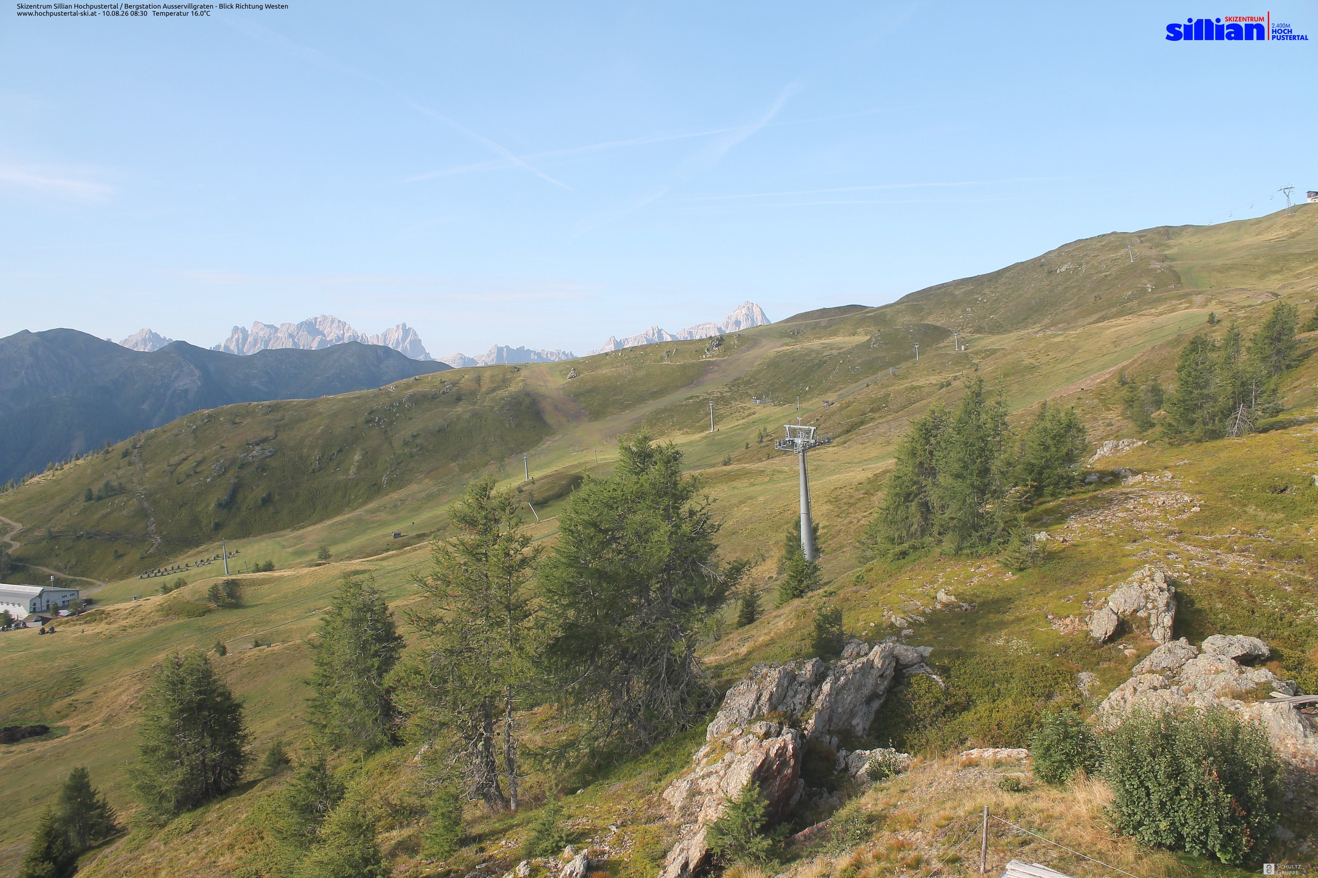 Archiv Foto Webcam Ausservillgraten im Thurntaler-Gebiet