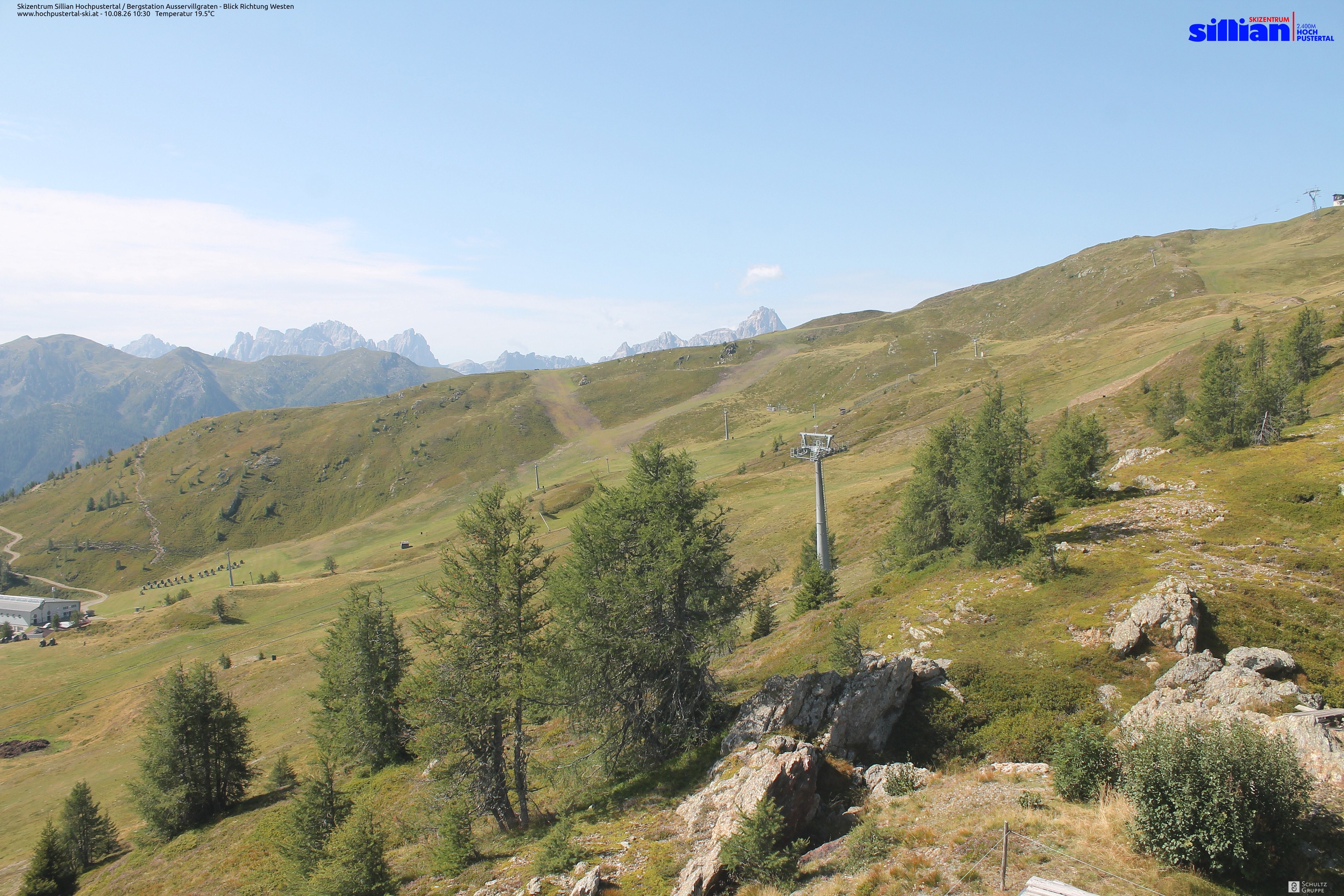 Archiv Foto Webcam Ausservillgraten im Thurntaler-Gebiet