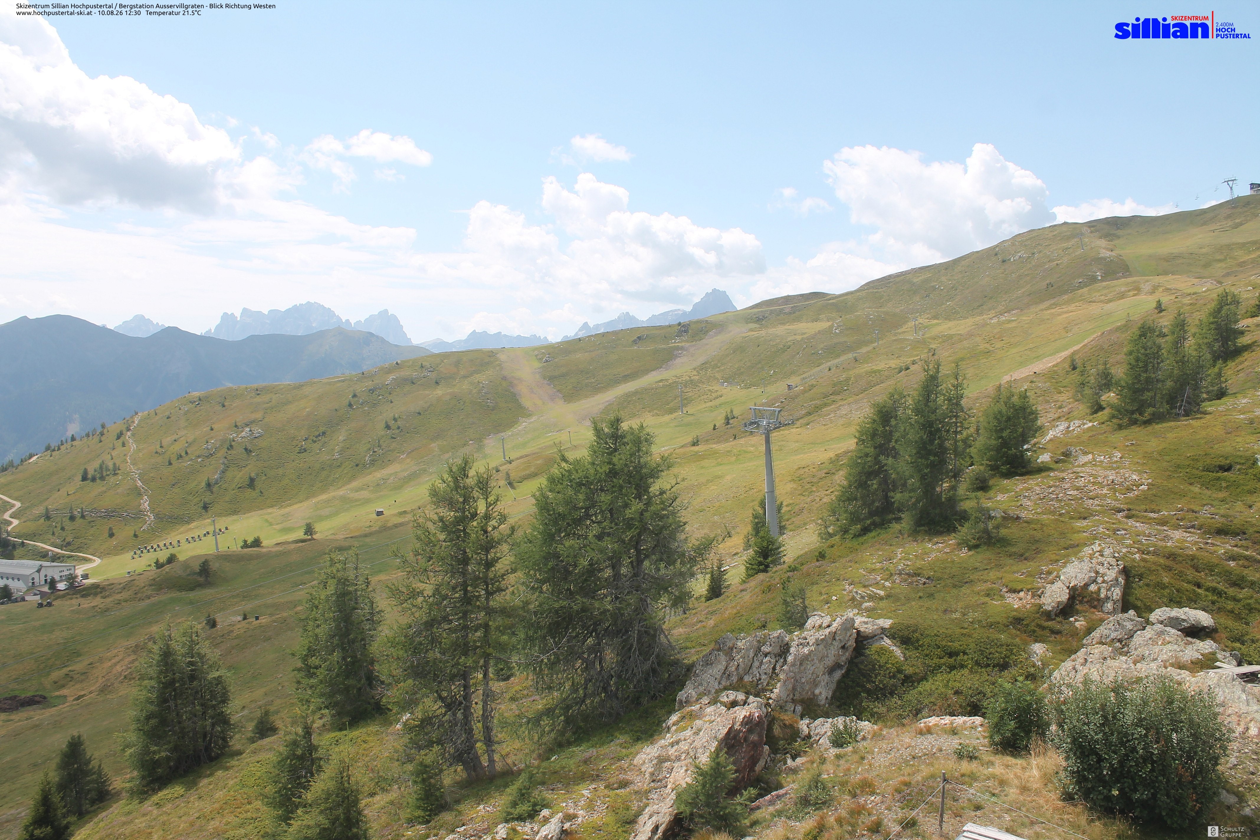 Archiv Foto Webcam Ausservillgraten im Thurntaler-Gebiet