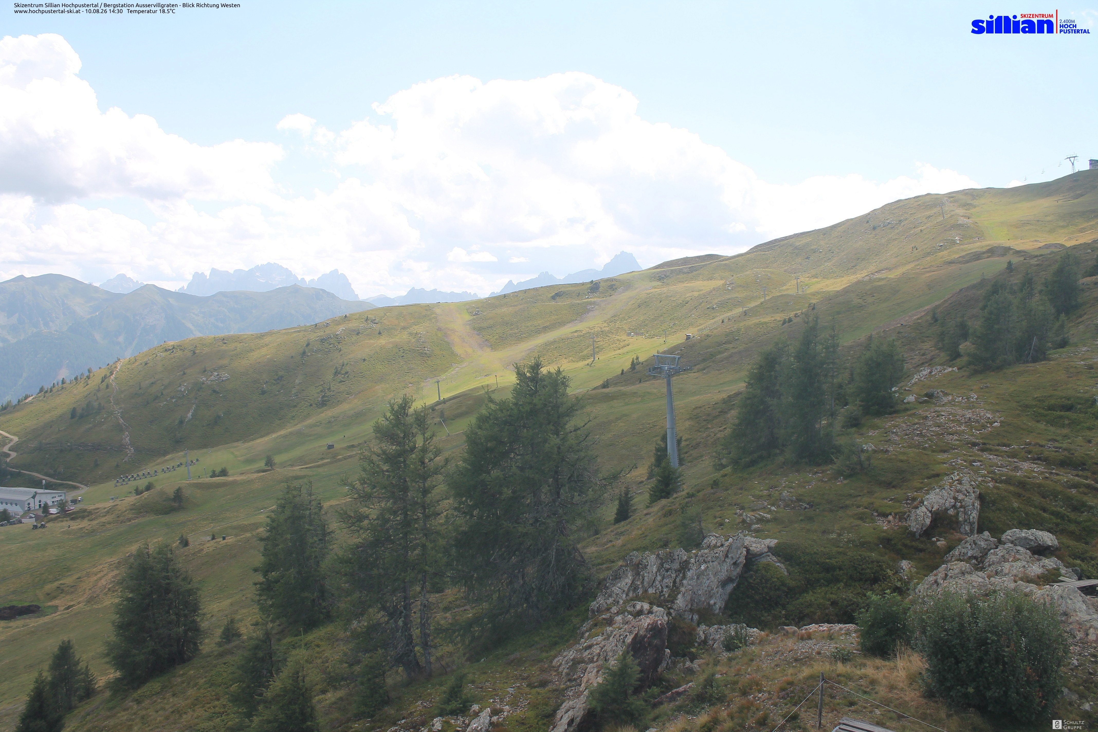 Archiv Foto Webcam Ausservillgraten im Thurntaler-Gebiet