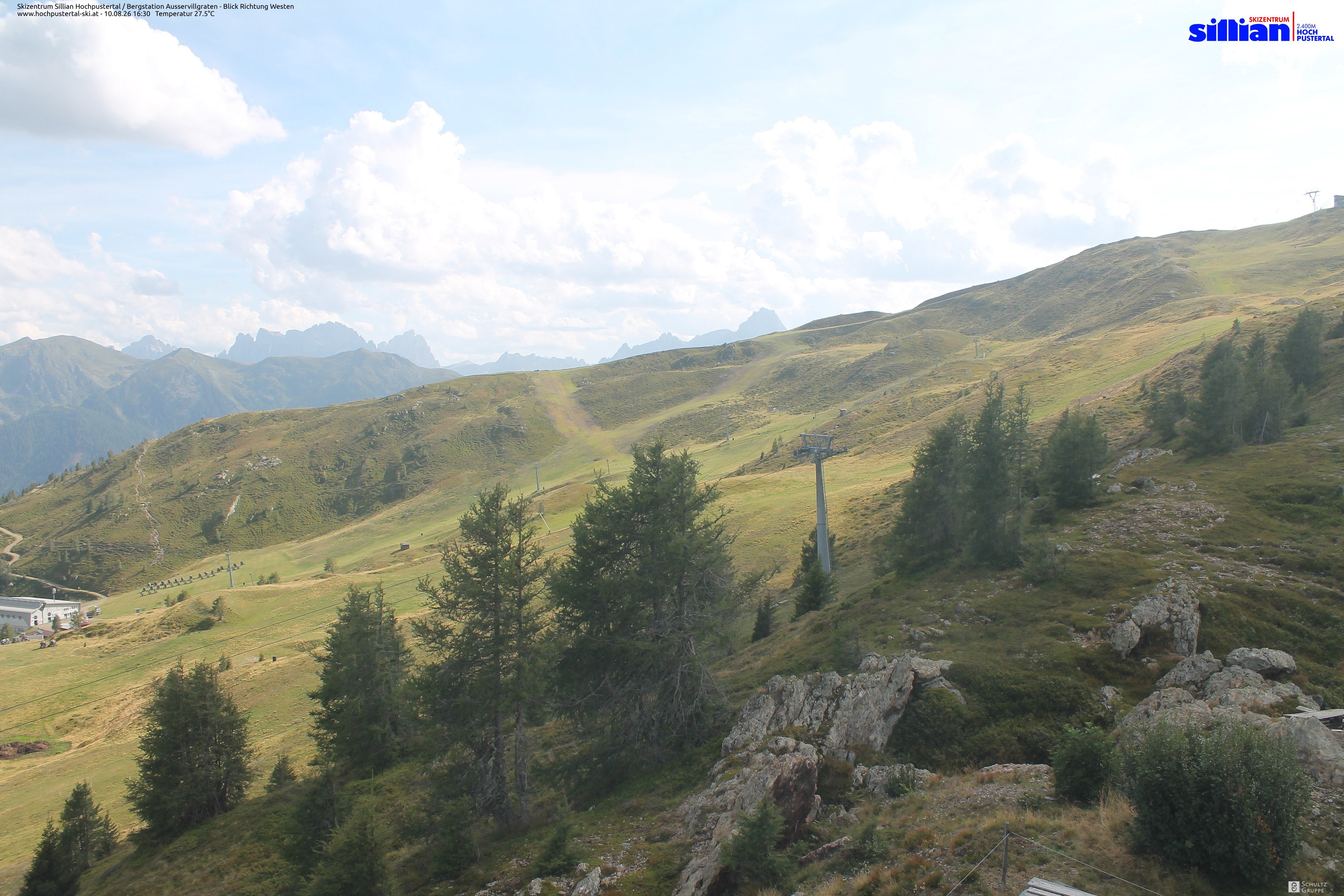 Archiv Foto Webcam Ausservillgraten im Thurntaler-Gebiet
