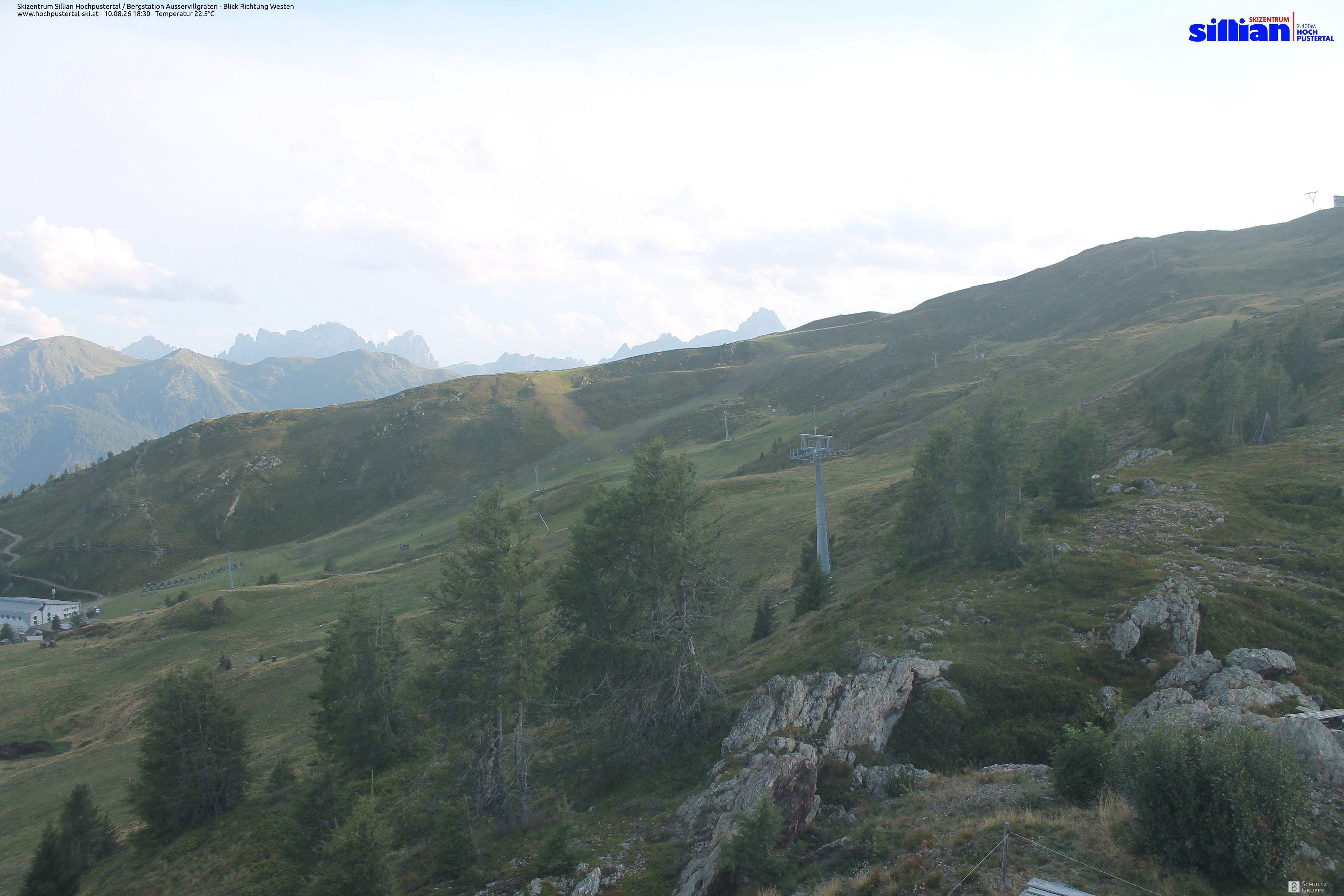 Archiv Foto Webcam Ausservillgraten im Thurntaler-Gebiet