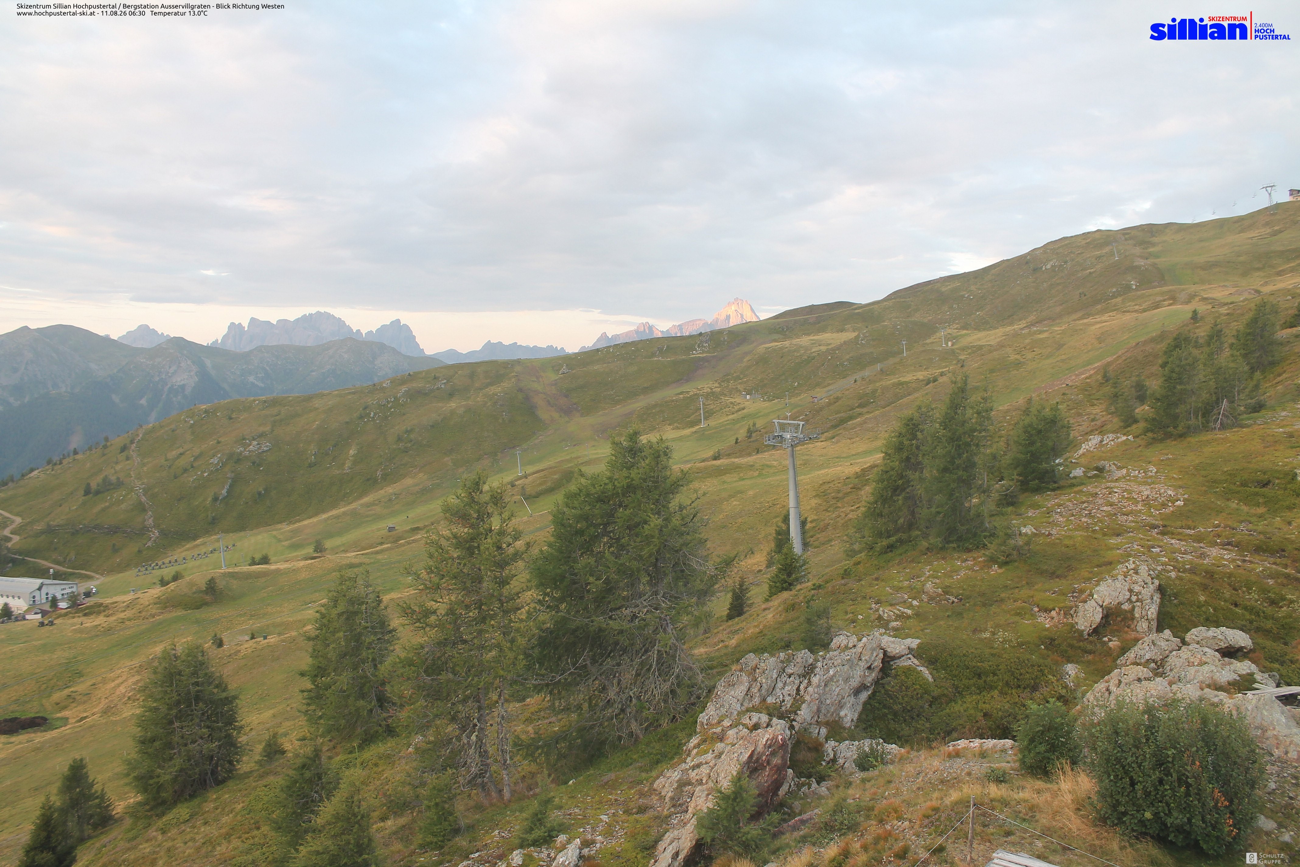Archiv Foto Webcam Ausservillgraten im Thurntaler-Gebiet