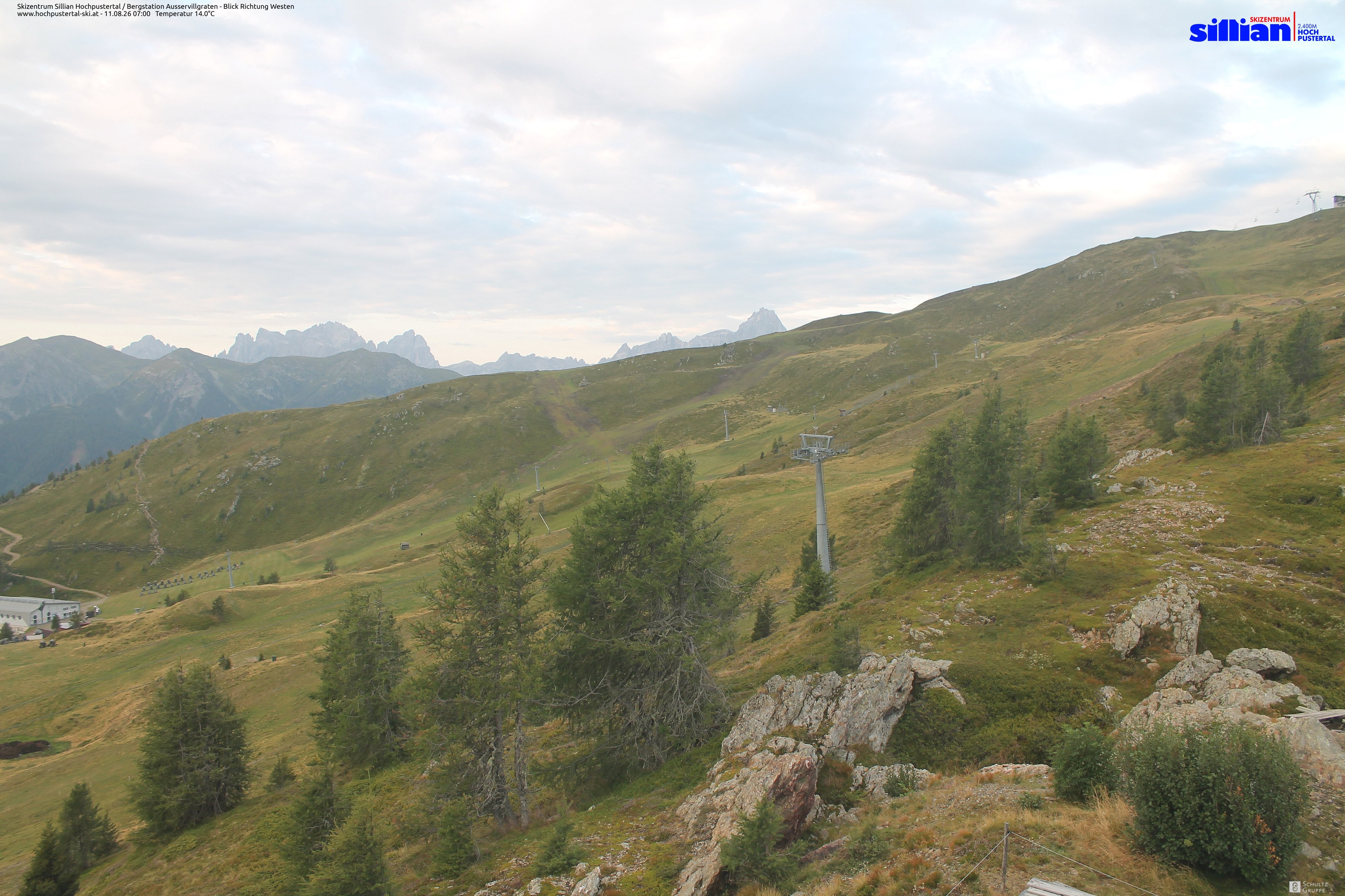 Archiv Foto Webcam Ausservillgraten im Thurntaler-Gebiet