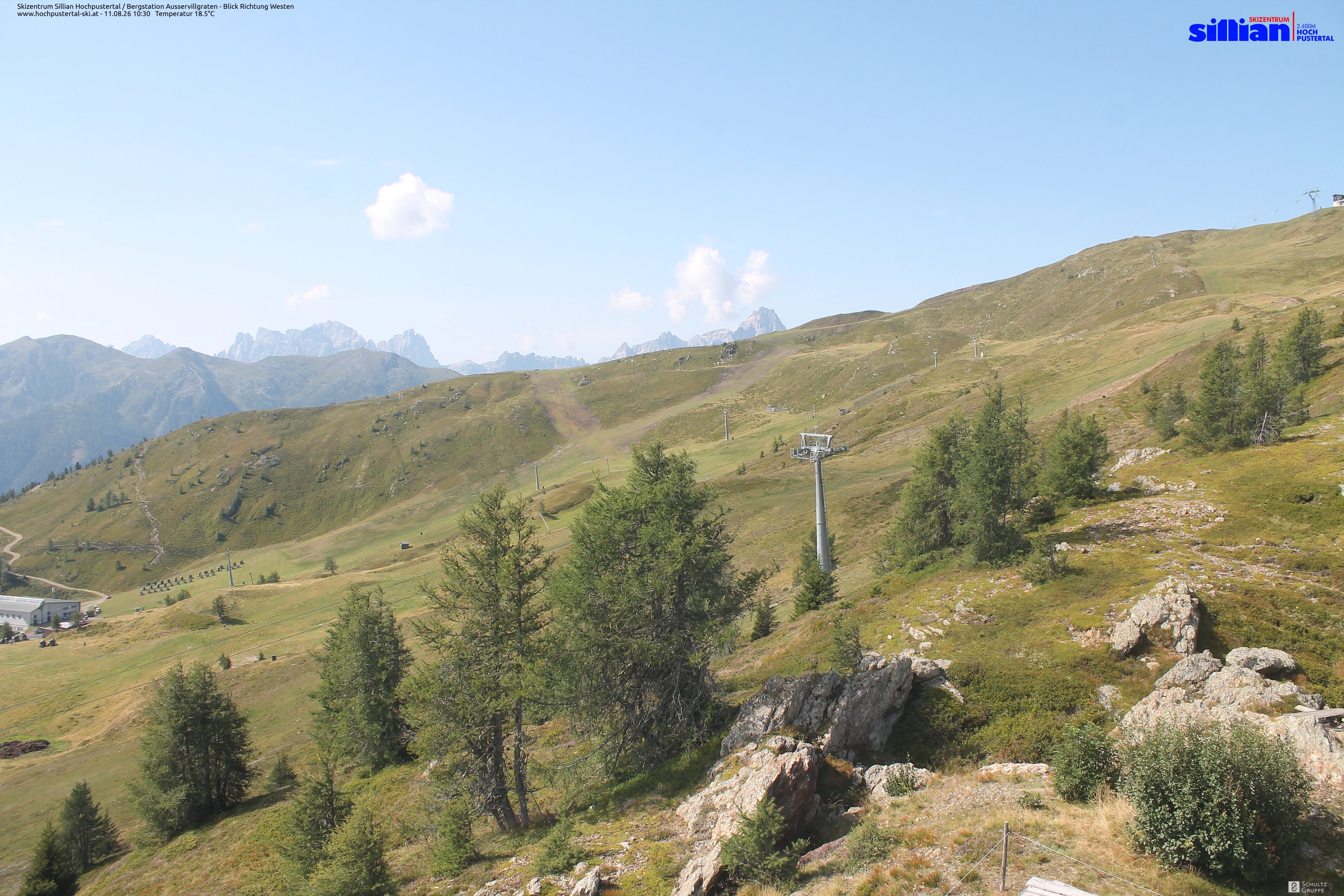 Archiv Foto Webcam Ausservillgraten im Thurntaler-Gebiet