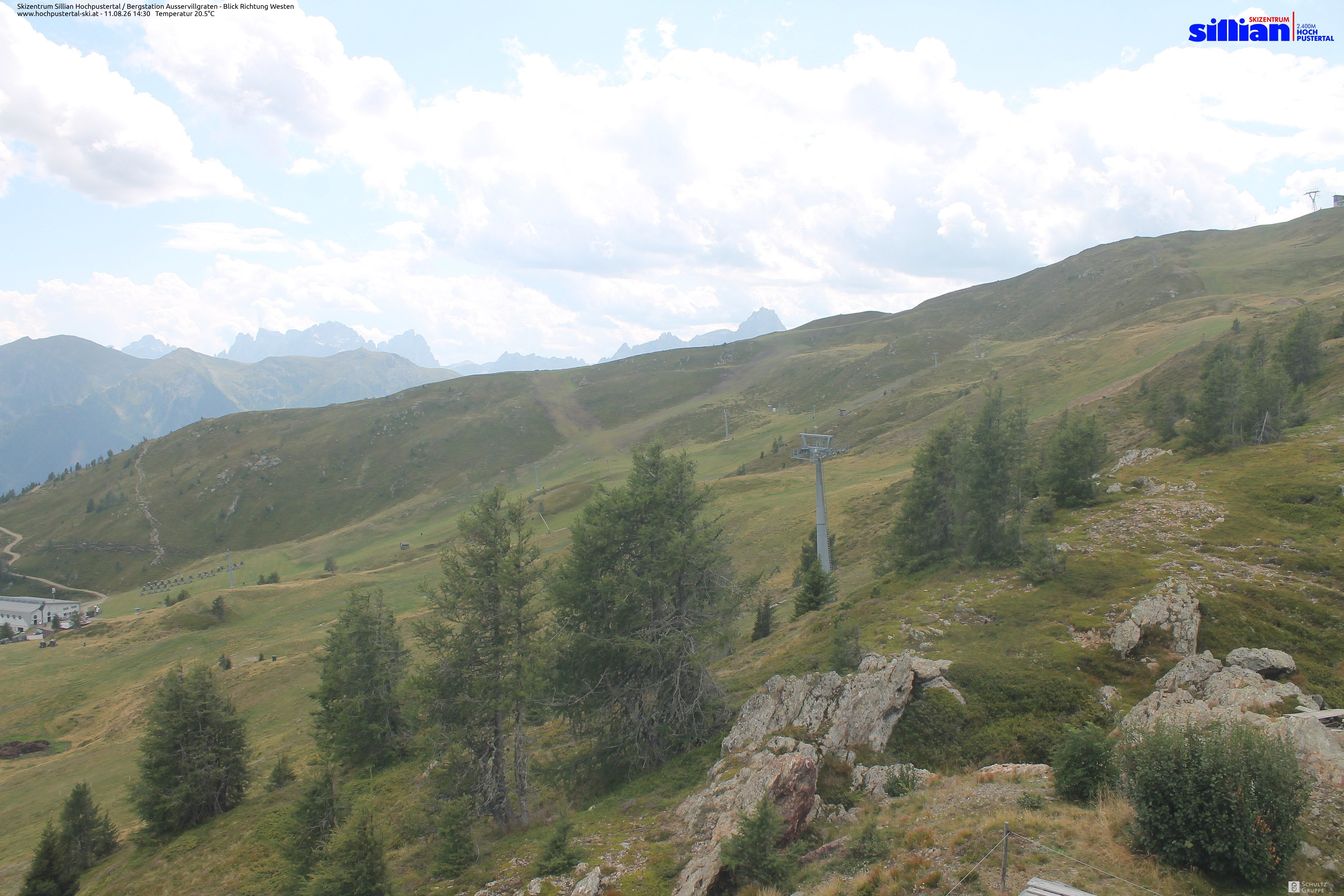 Archiv Foto Webcam Ausservillgraten im Thurntaler-Gebiet