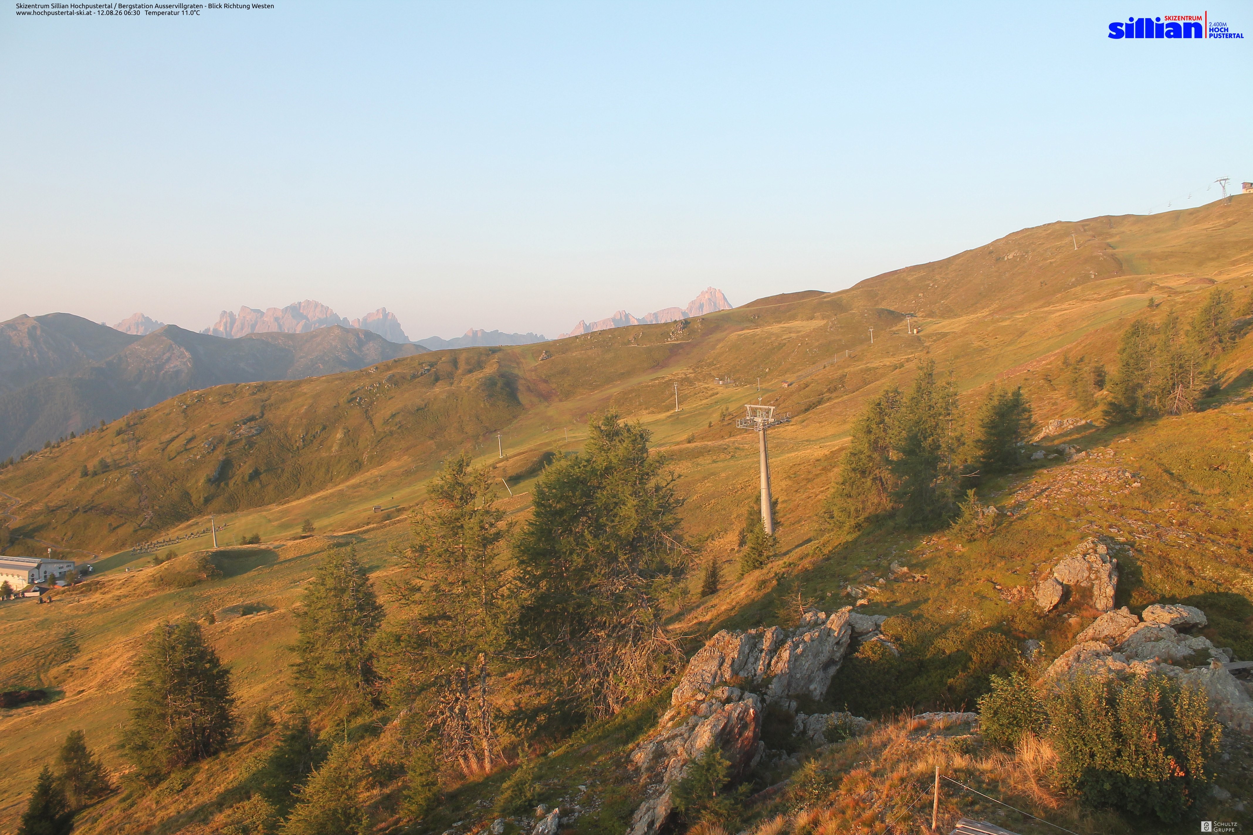 Archiv Foto Webcam Ausservillgraten im Thurntaler-Gebiet