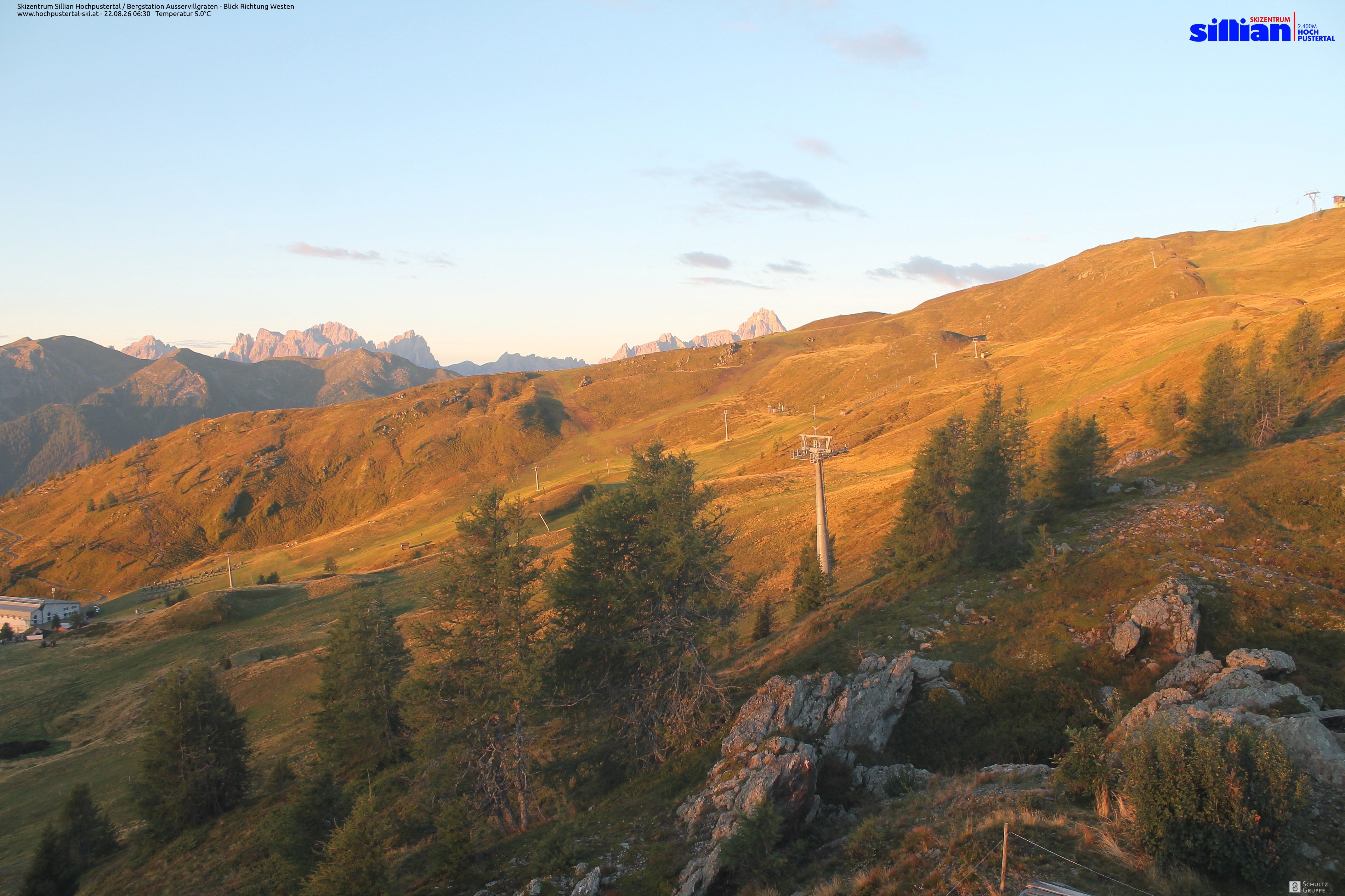 Archiv Foto Webcam Ausservillgraten im Thurntaler-Gebiet