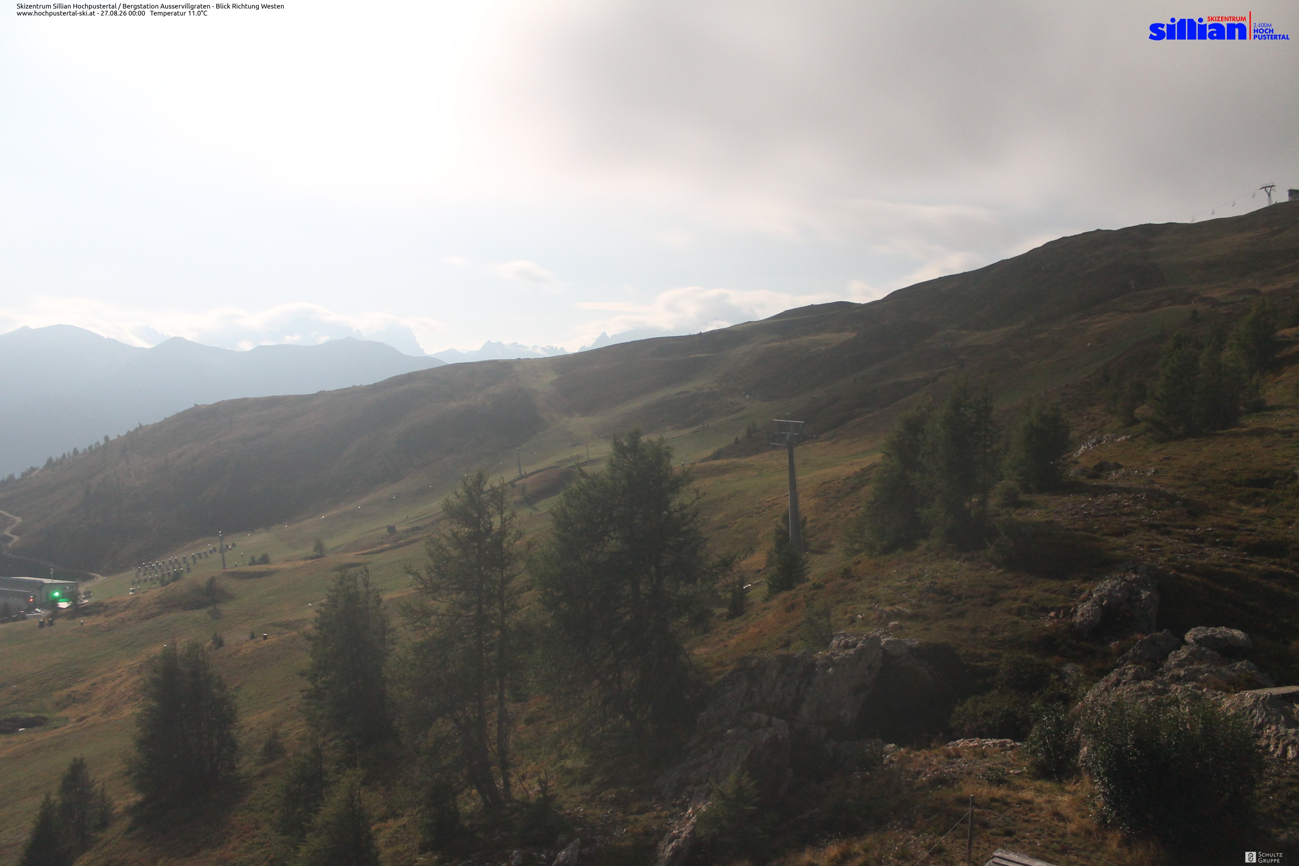 Archiv Foto Webcam Ausservillgraten im Thurntaler-Gebiet