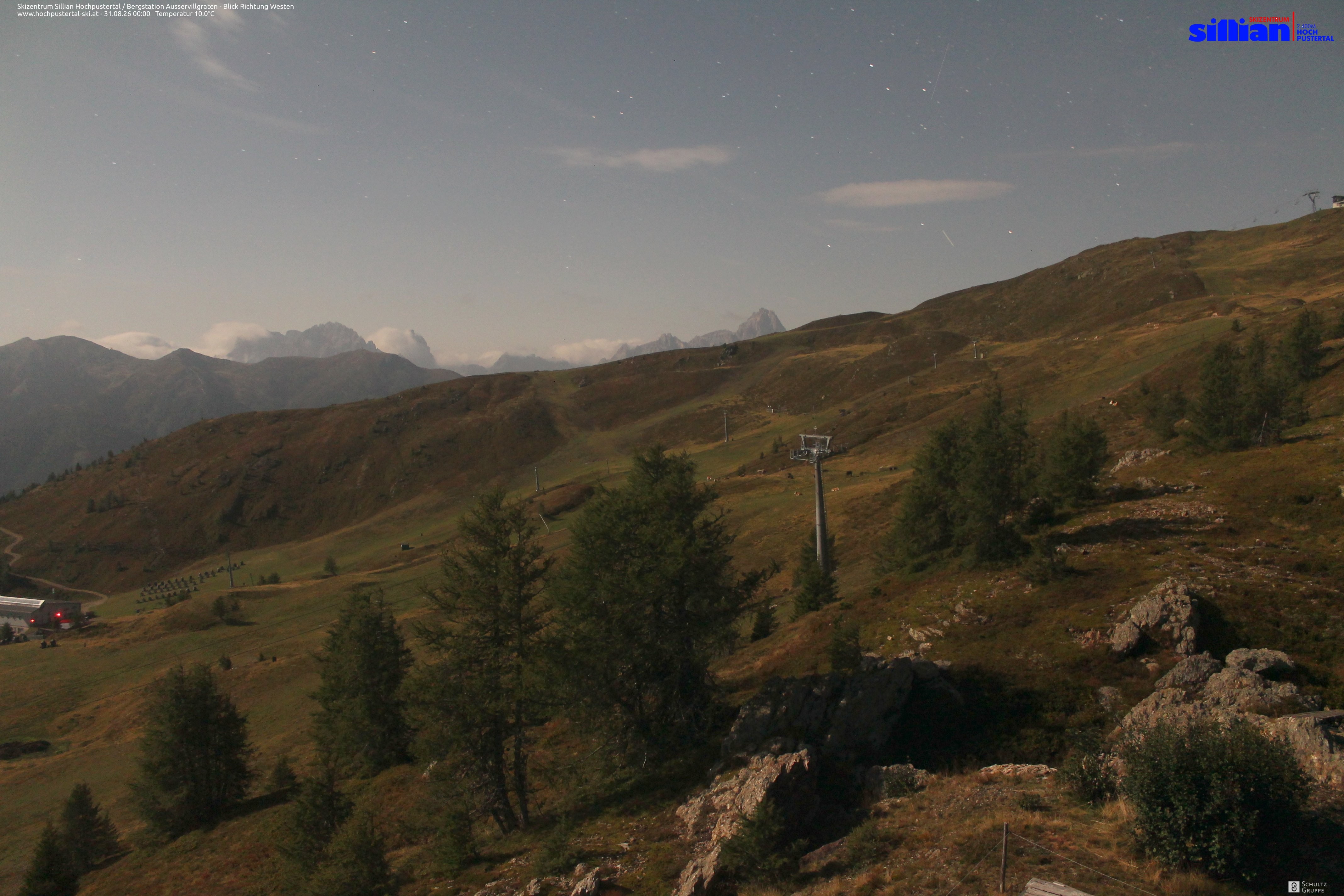 Archiv Foto Webcam Ausservillgraten im Thurntaler-Gebiet