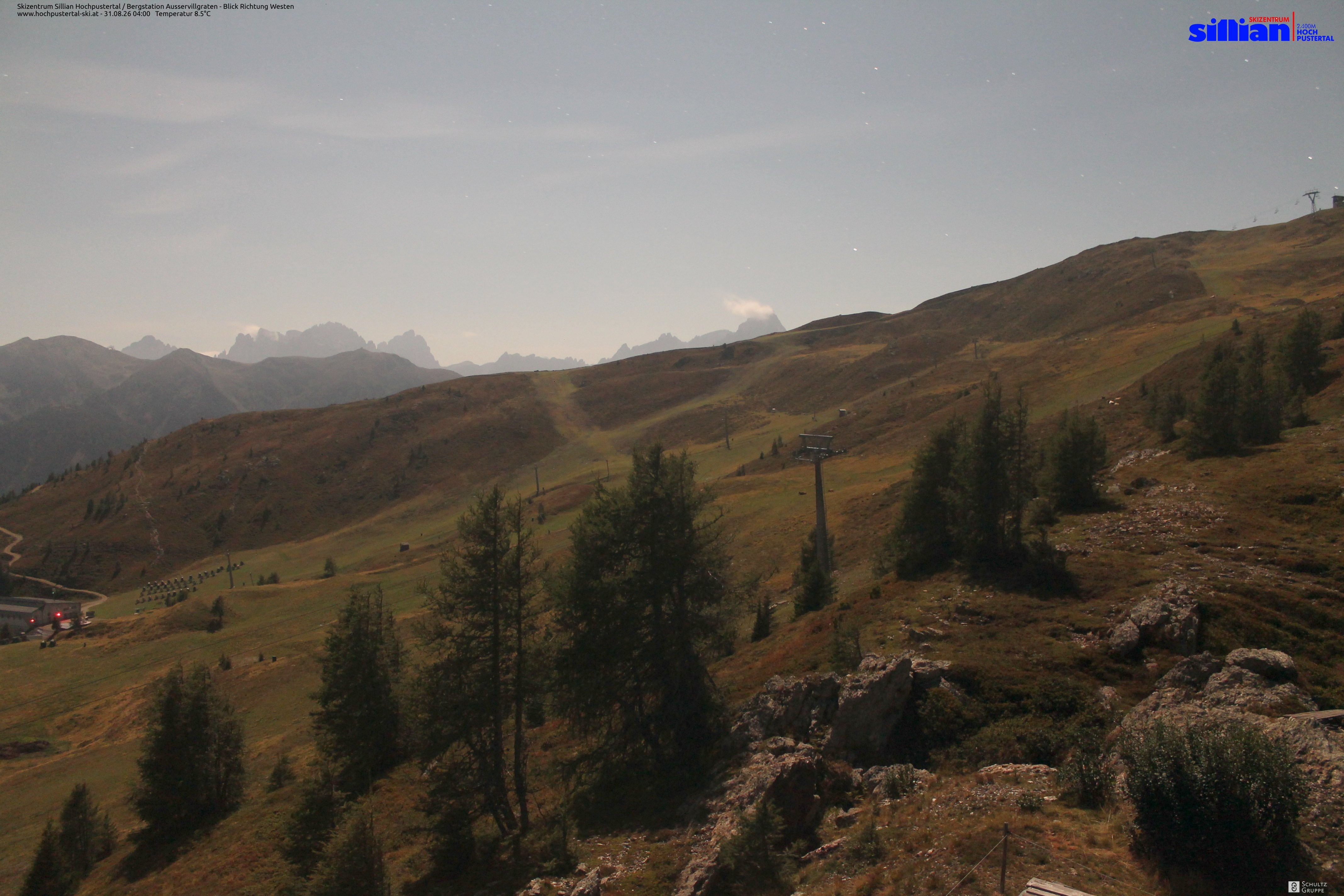 Archiv Foto Webcam Ausservillgraten im Thurntaler-Gebiet