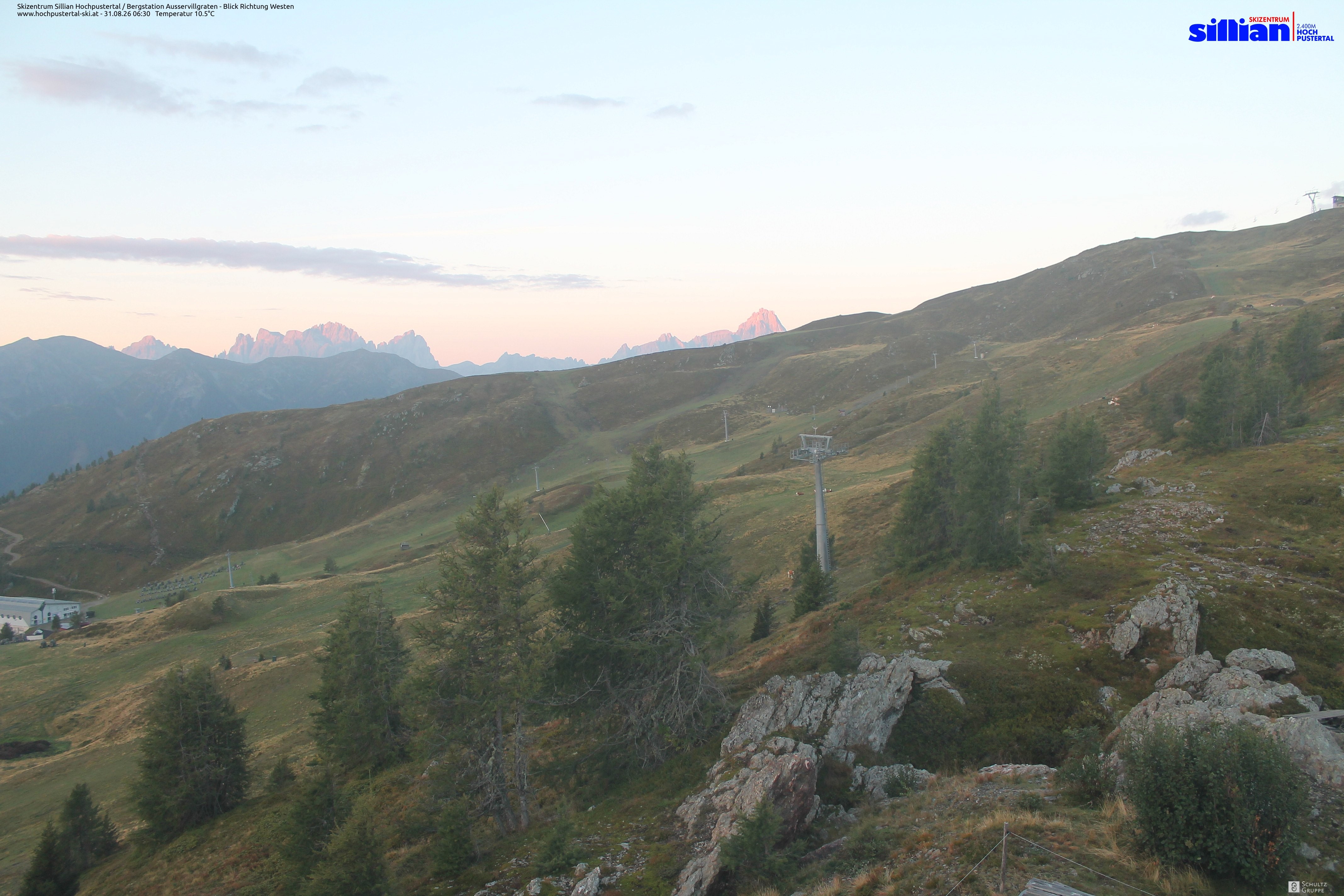 Archiv Foto Webcam Ausservillgraten im Thurntaler-Gebiet