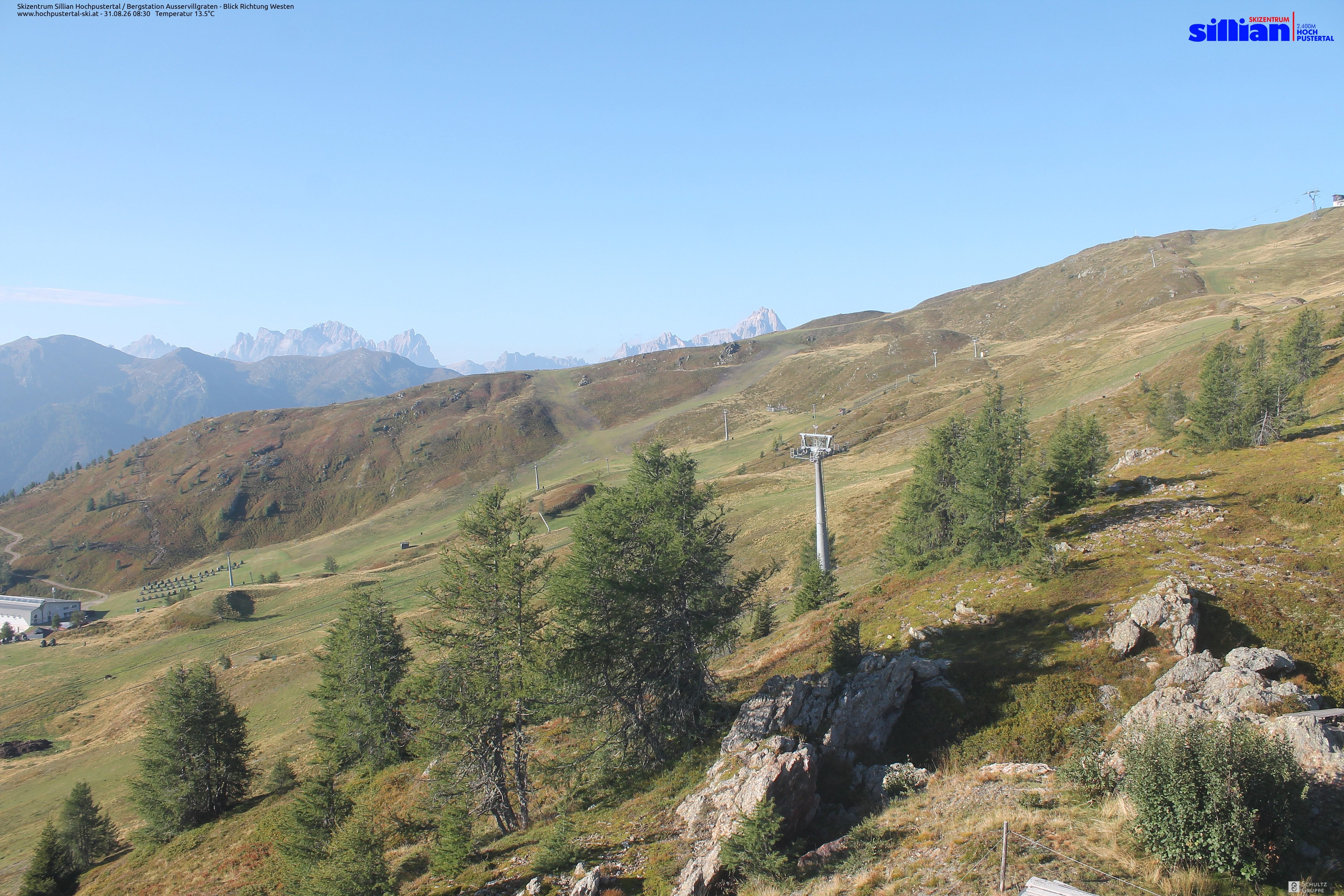 Archiv Foto Webcam Ausservillgraten im Thurntaler-Gebiet