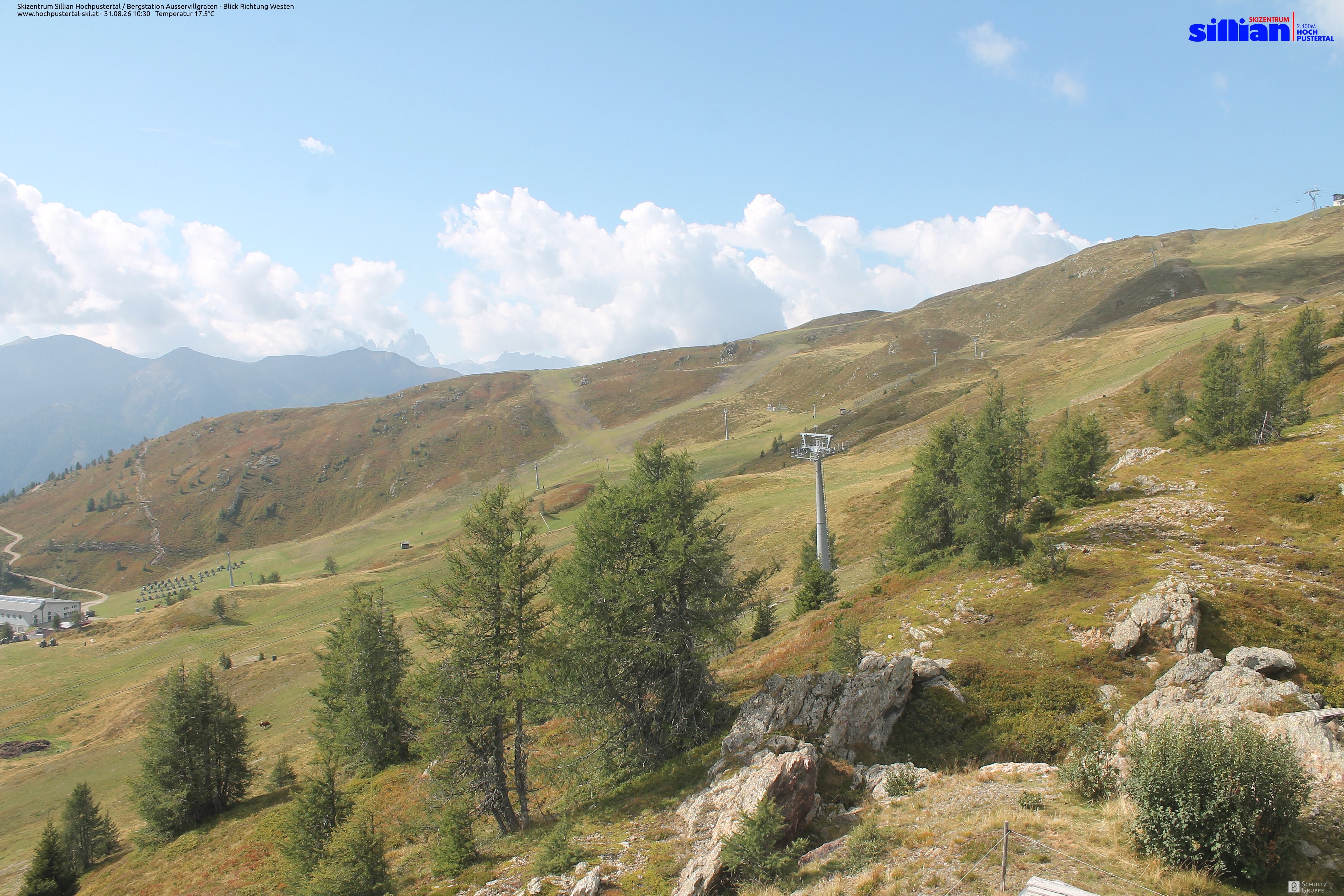 Archiv Foto Webcam Ausservillgraten im Thurntaler-Gebiet