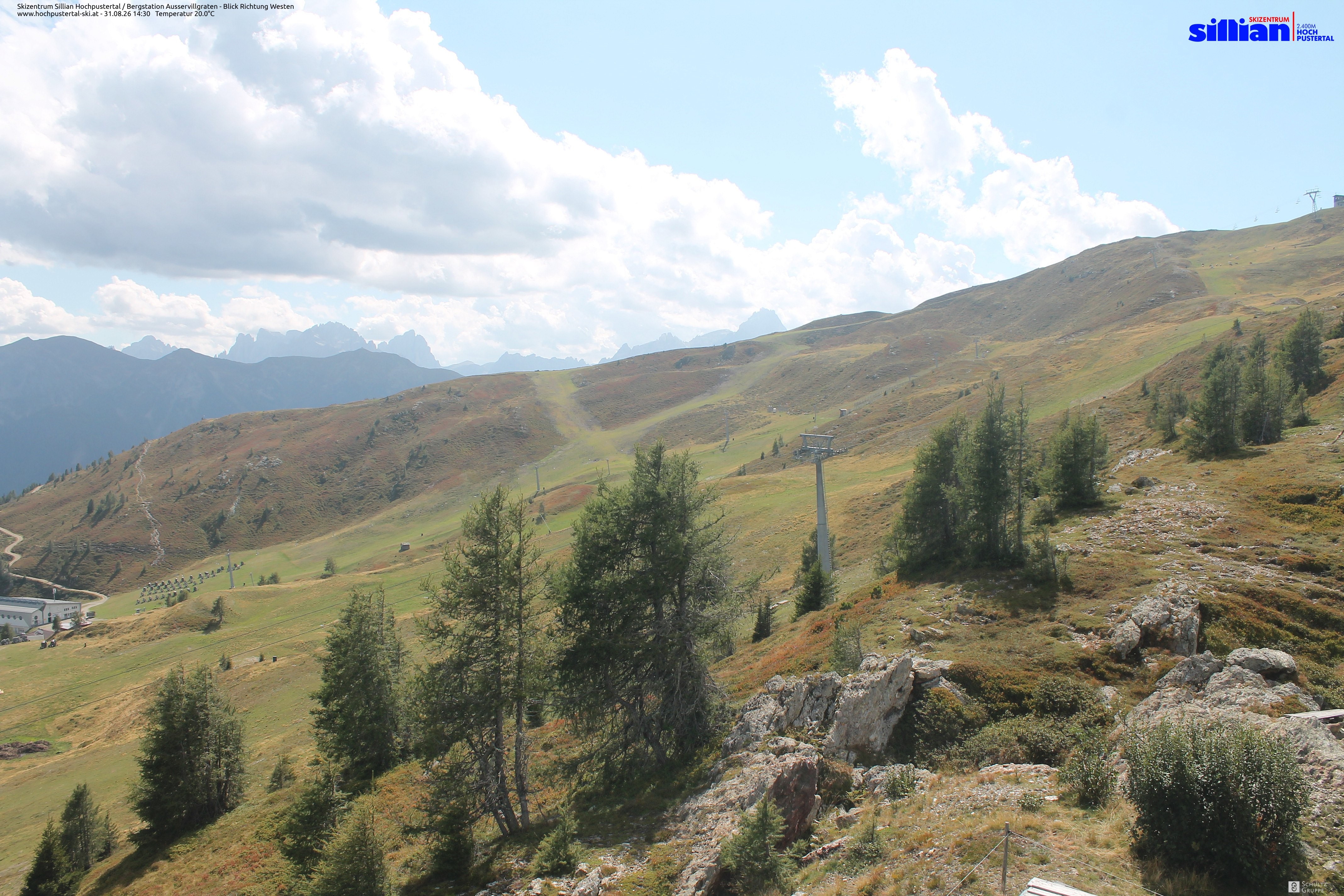 Archiv Foto Webcam Ausservillgraten im Thurntaler-Gebiet