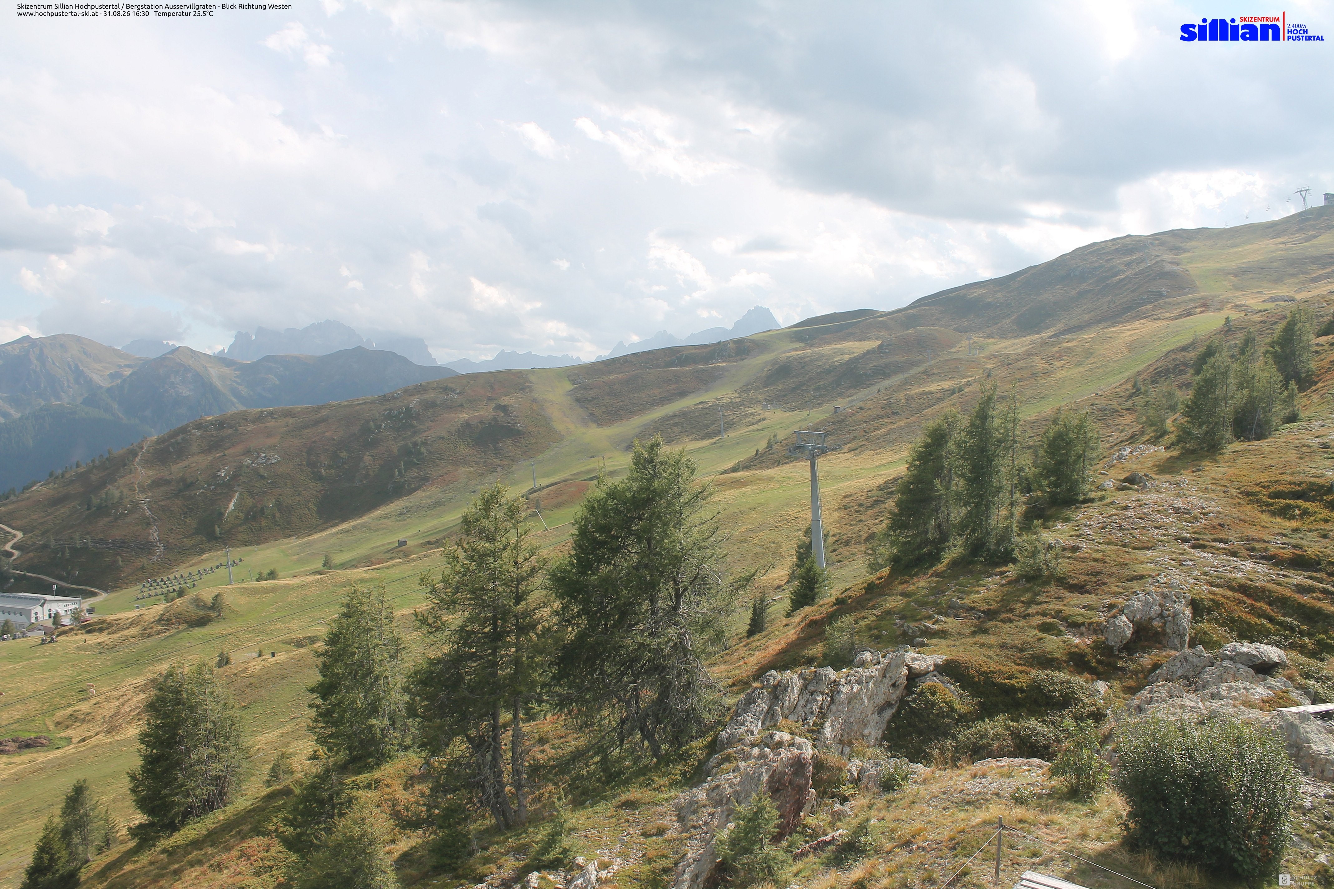 Archiv Foto Webcam Ausservillgraten im Thurntaler-Gebiet