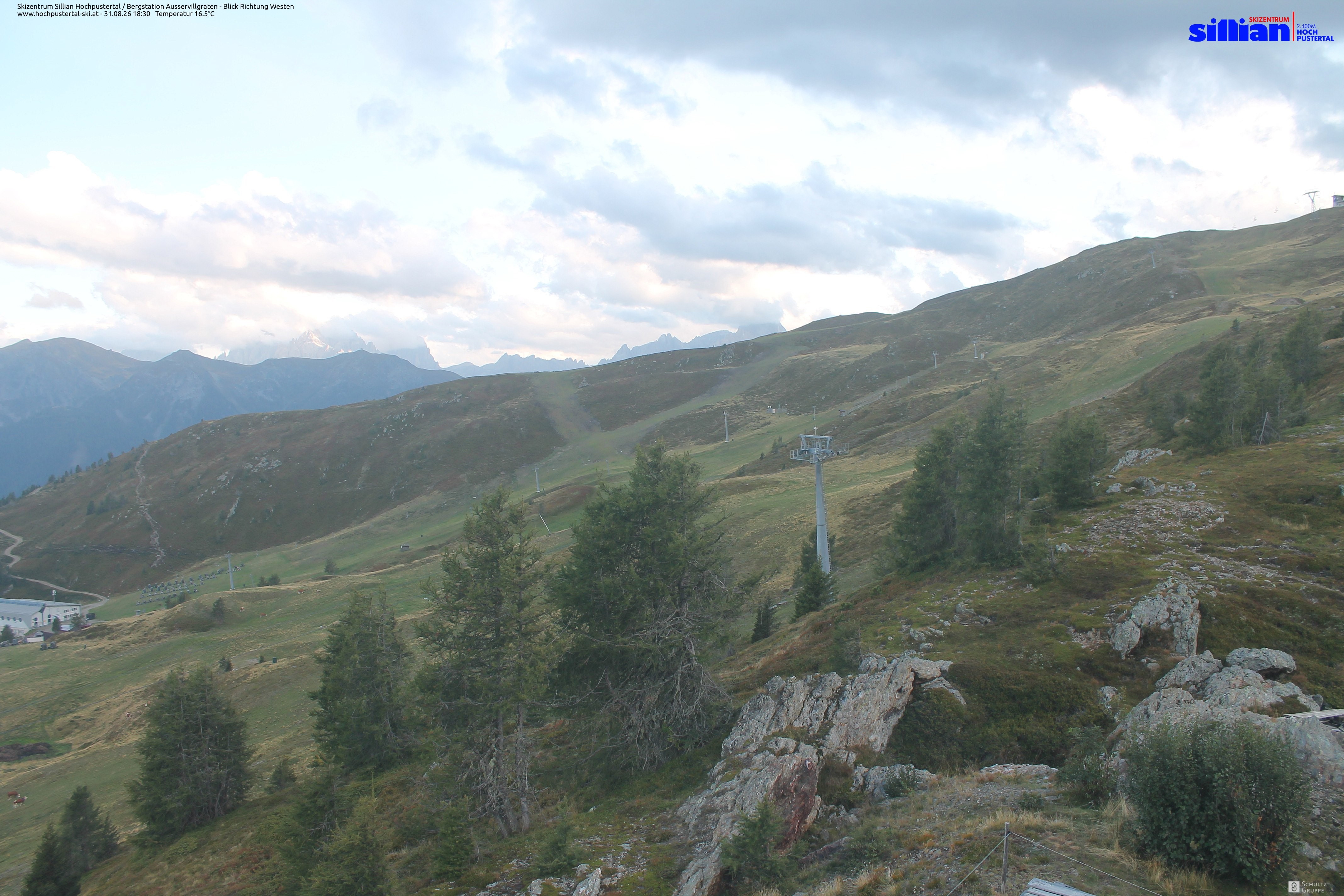 Archiv Foto Webcam Ausservillgraten im Thurntaler-Gebiet