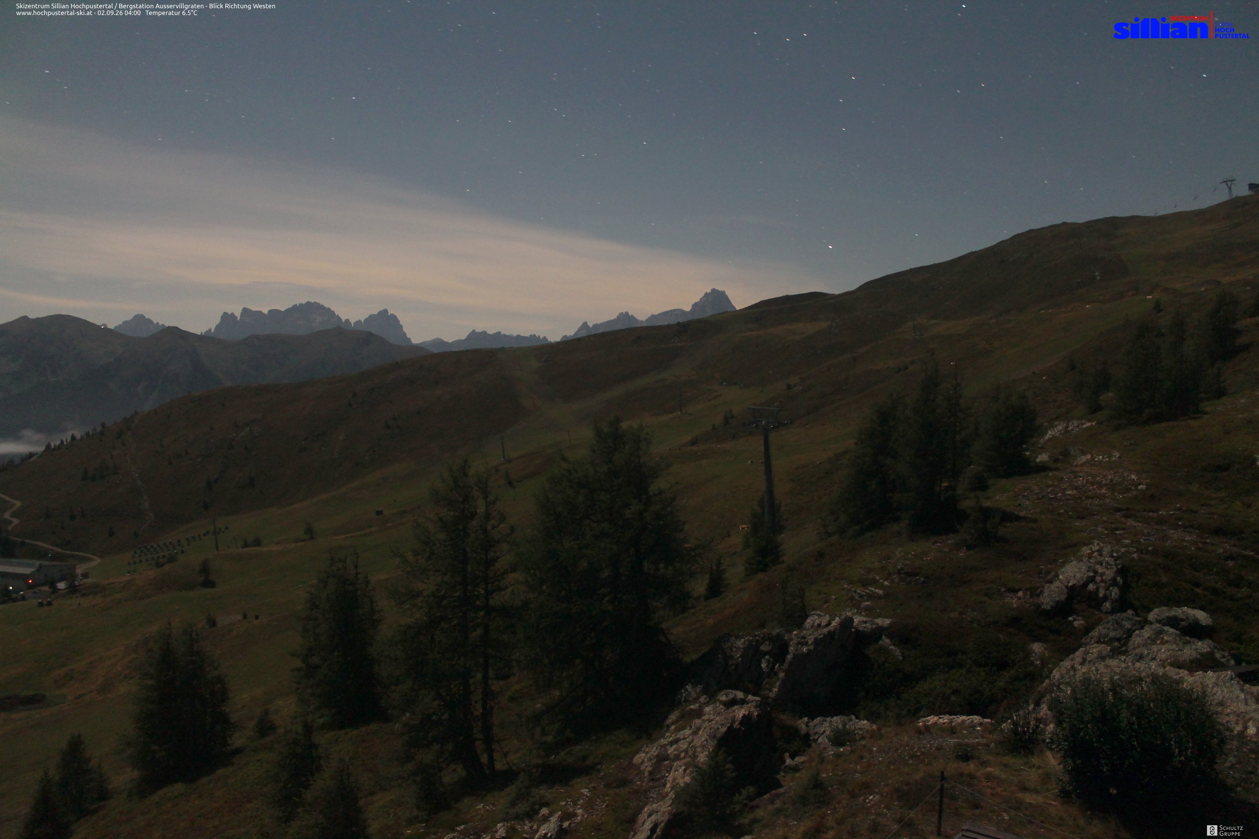 Archiv Foto Webcam Ausservillgraten im Thurntaler-Gebiet