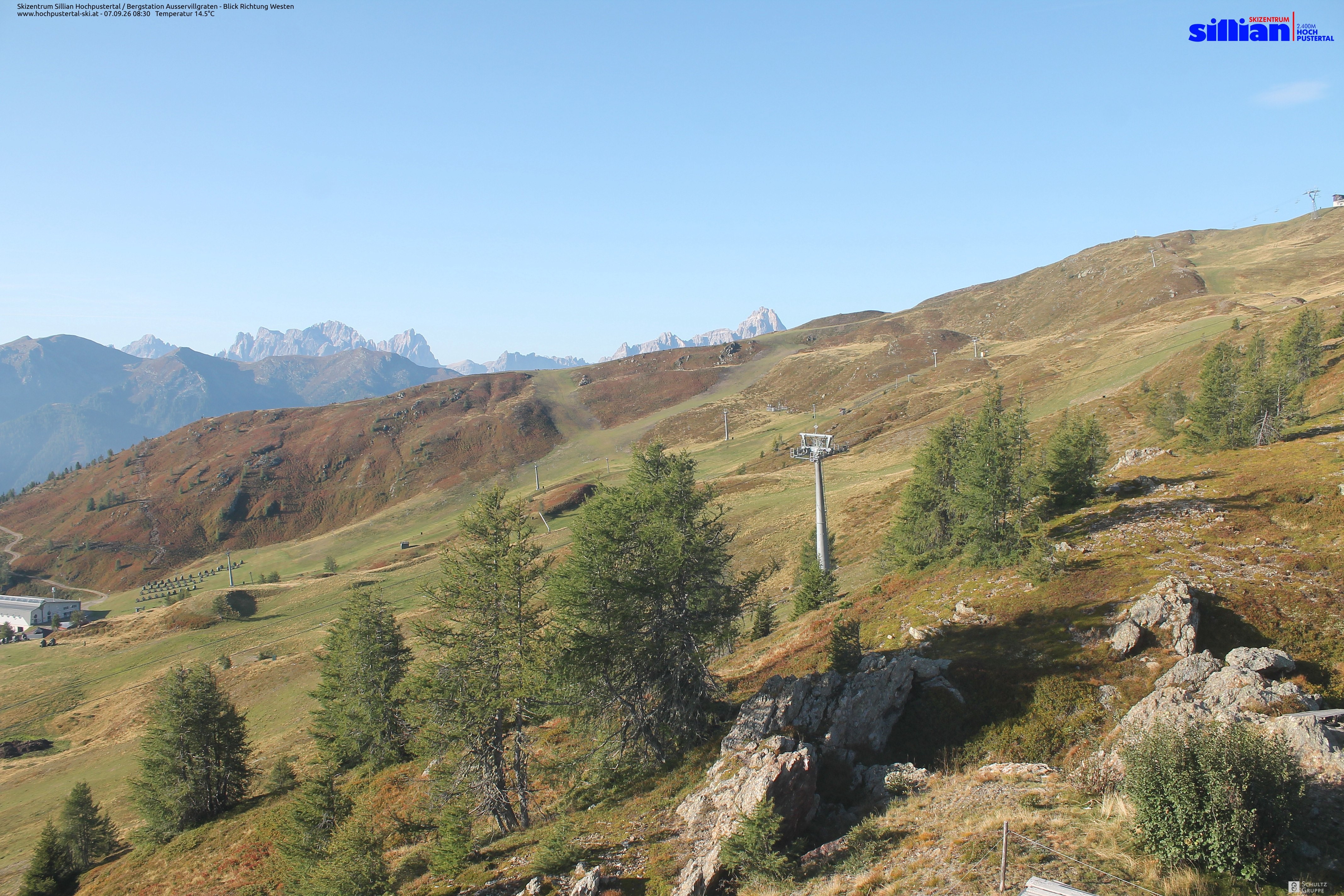 Archiv Foto Webcam Ausservillgraten im Thurntaler-Gebiet
