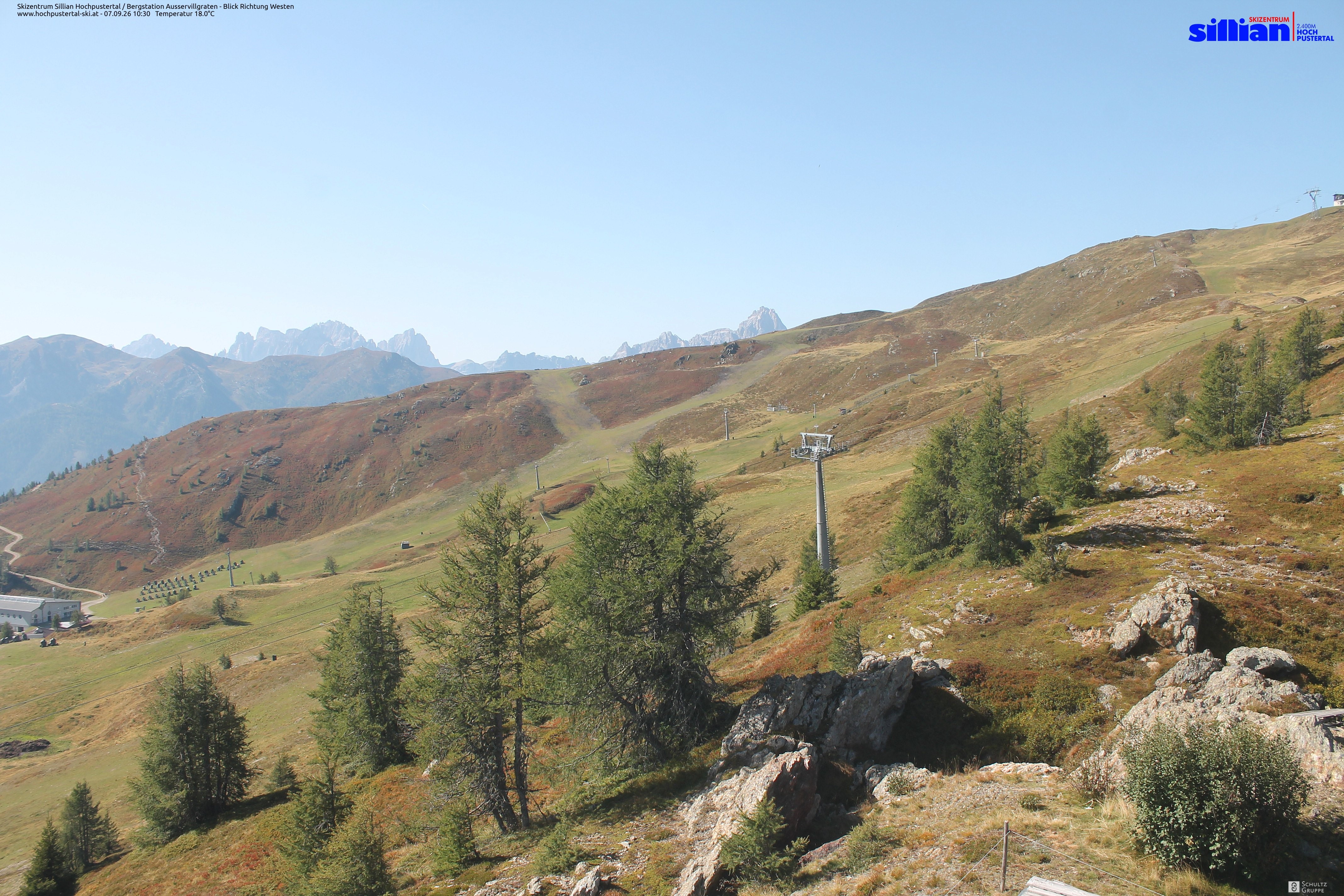 Archiv Foto Webcam Ausservillgraten im Thurntaler-Gebiet