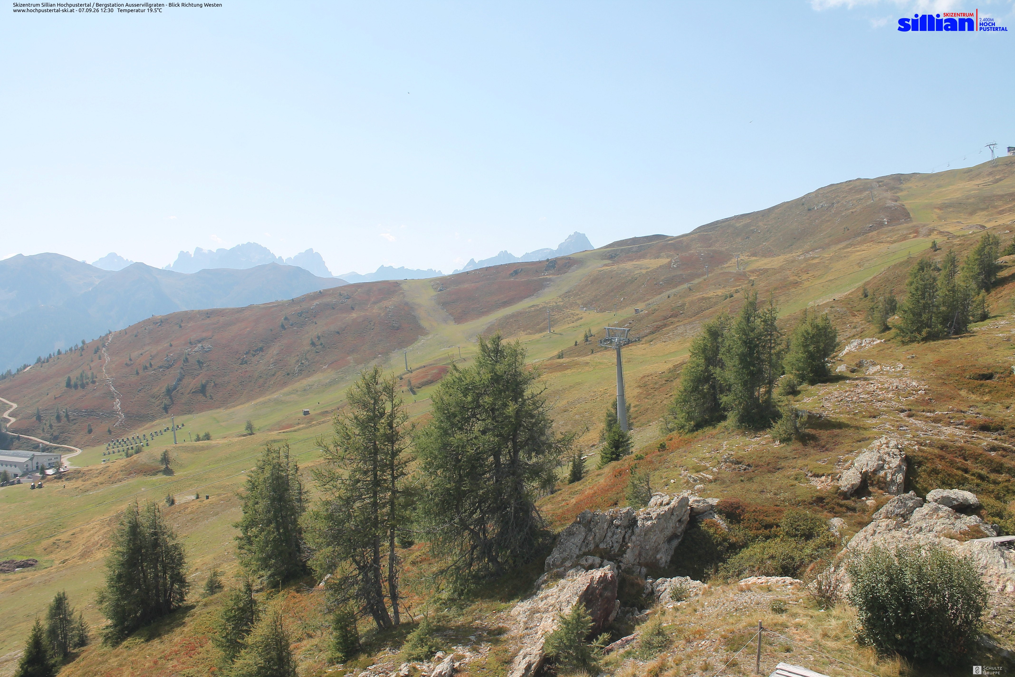 Archiv Foto Webcam Ausservillgraten im Thurntaler-Gebiet