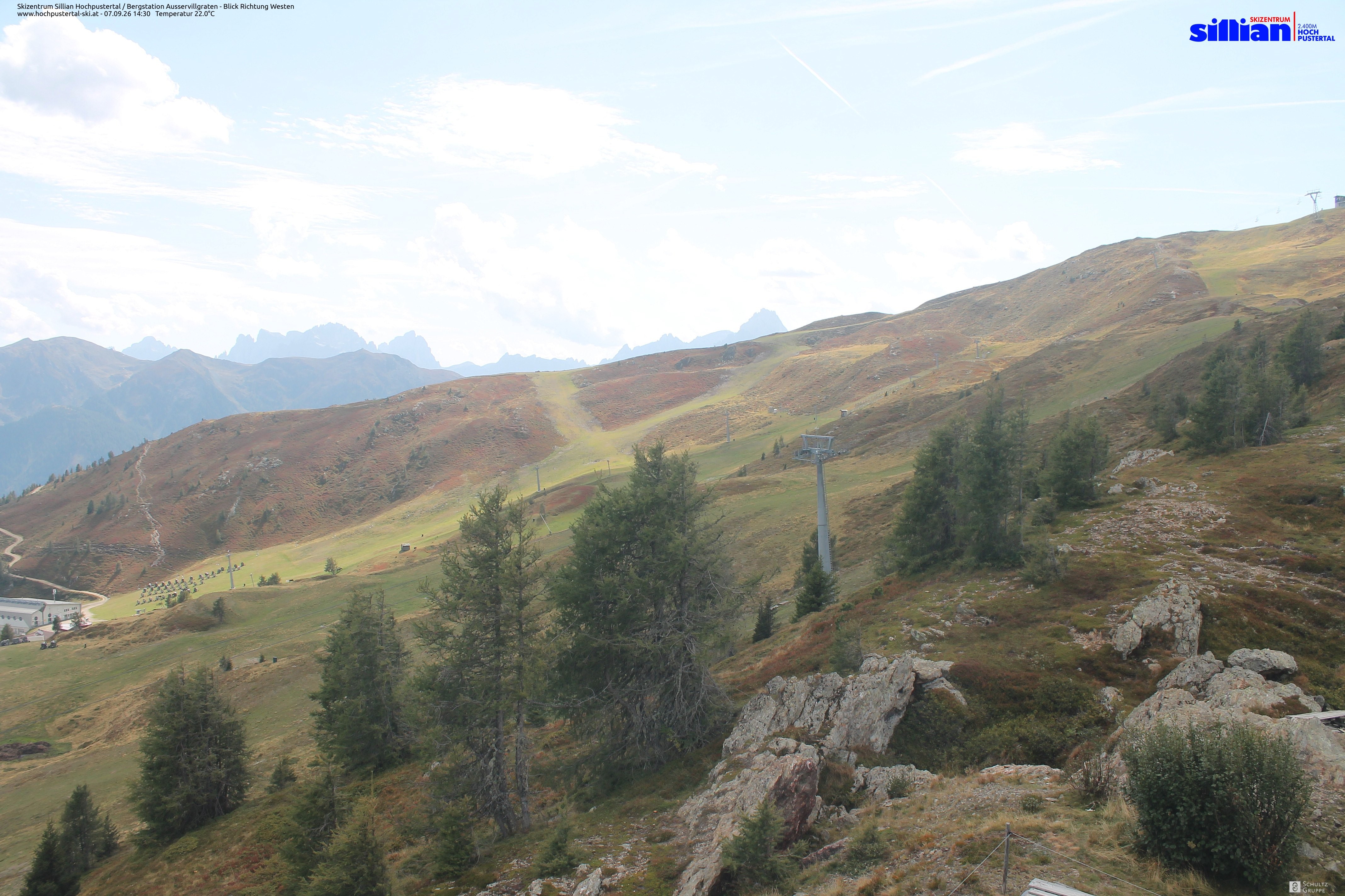 Archiv Foto Webcam Ausservillgraten im Thurntaler-Gebiet