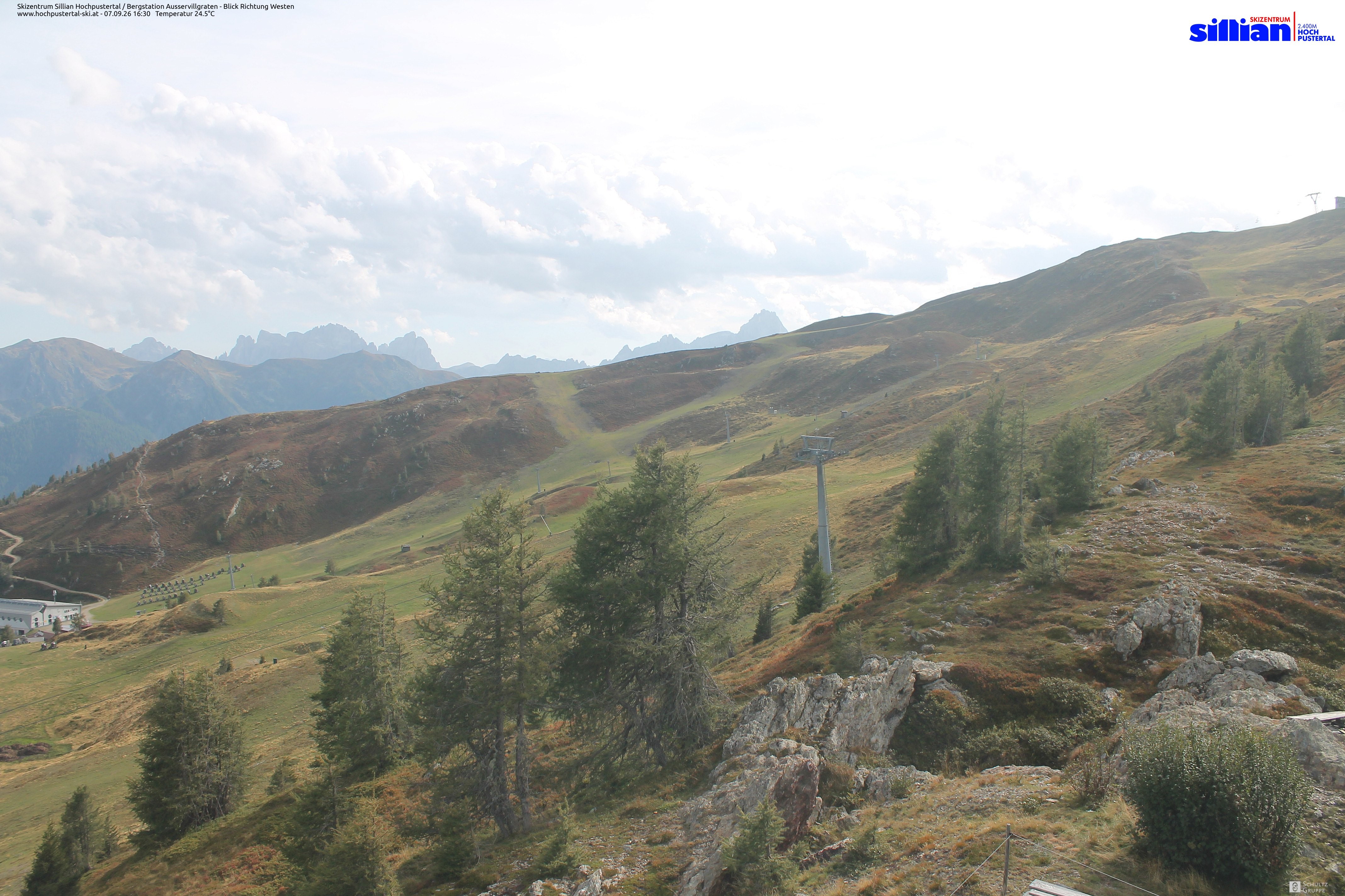 Archiv Foto Webcam Ausservillgraten im Thurntaler-Gebiet