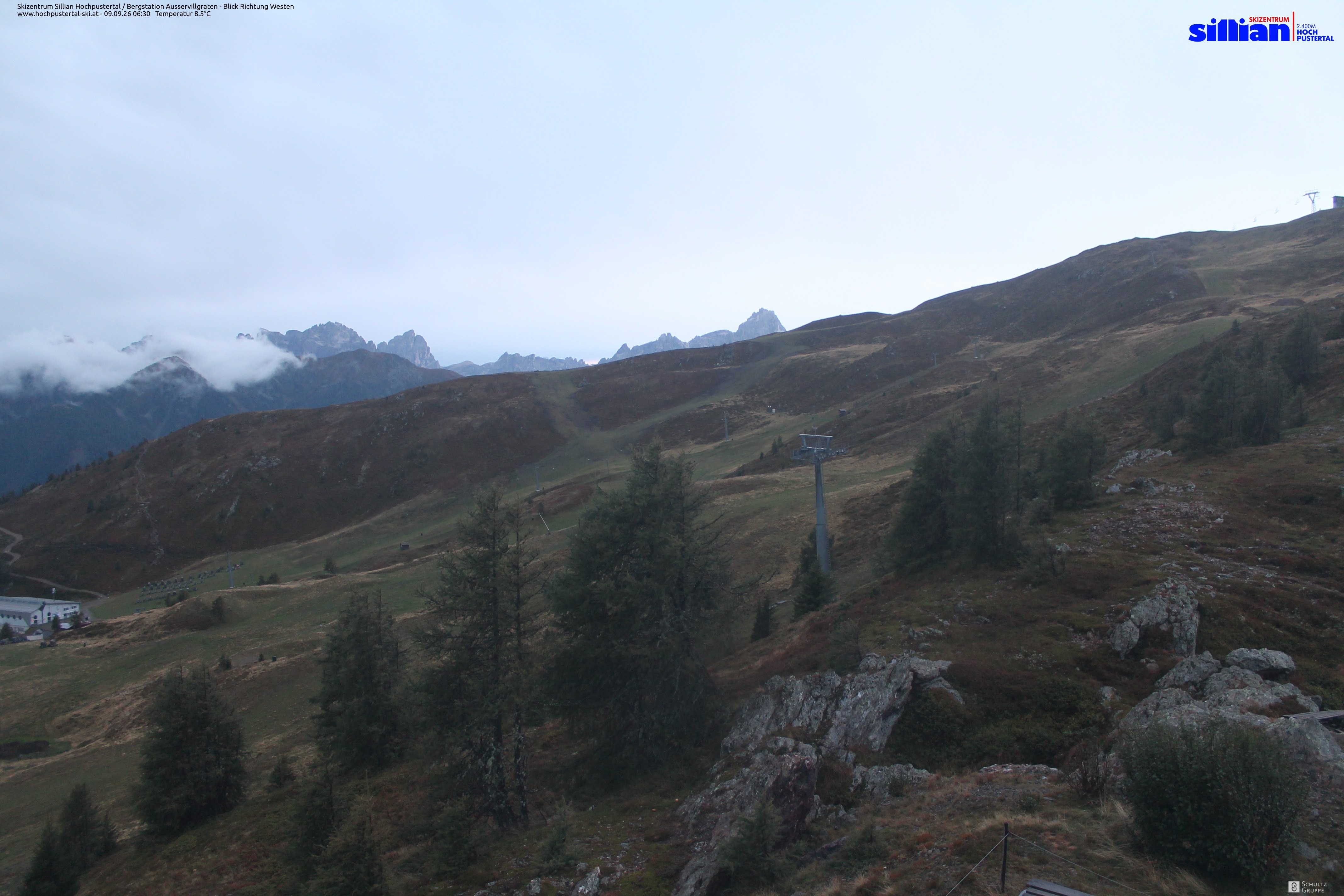 Archiv Foto Webcam Ausservillgraten im Thurntaler-Gebiet