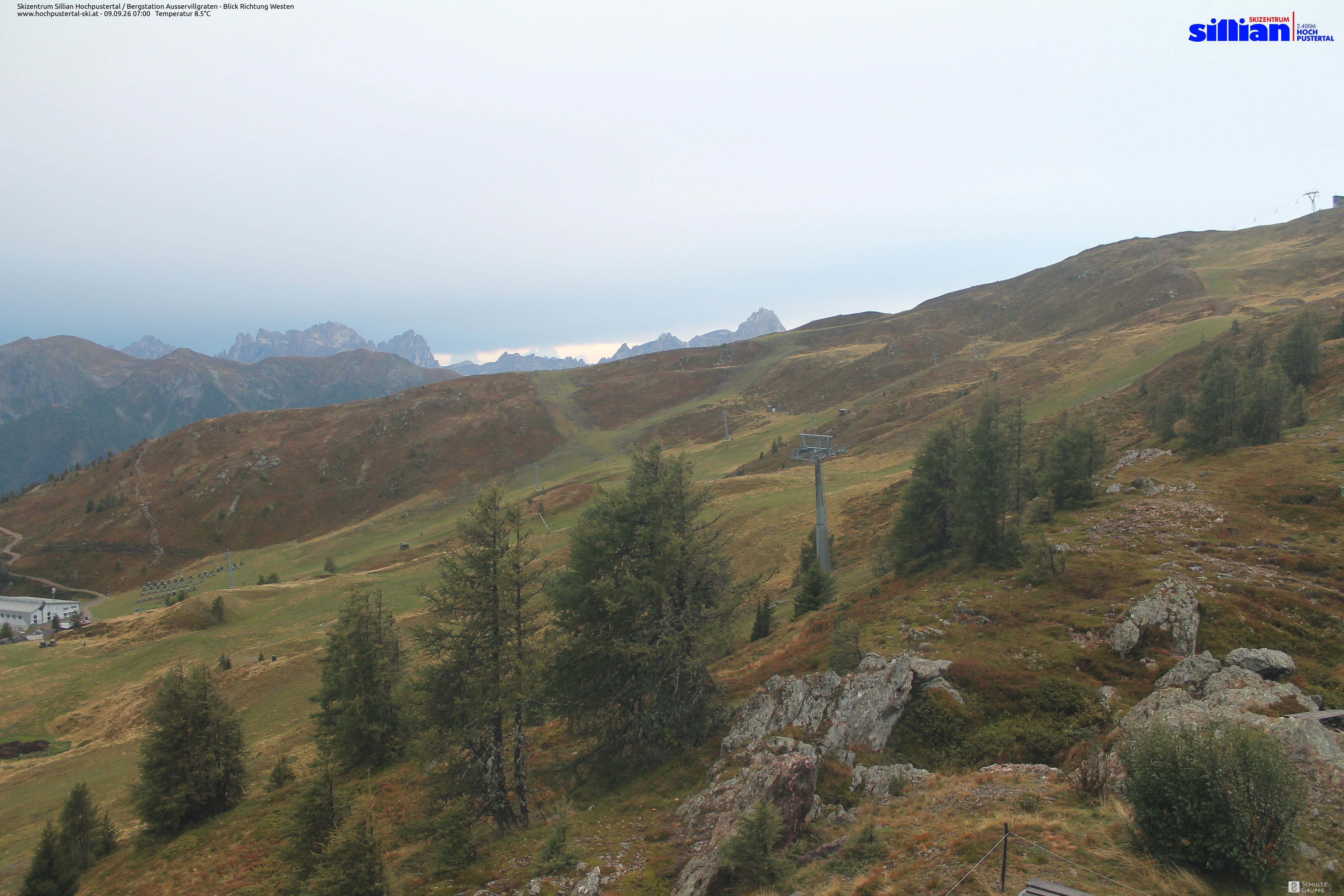 Archiv Foto Webcam Ausservillgraten im Thurntaler-Gebiet