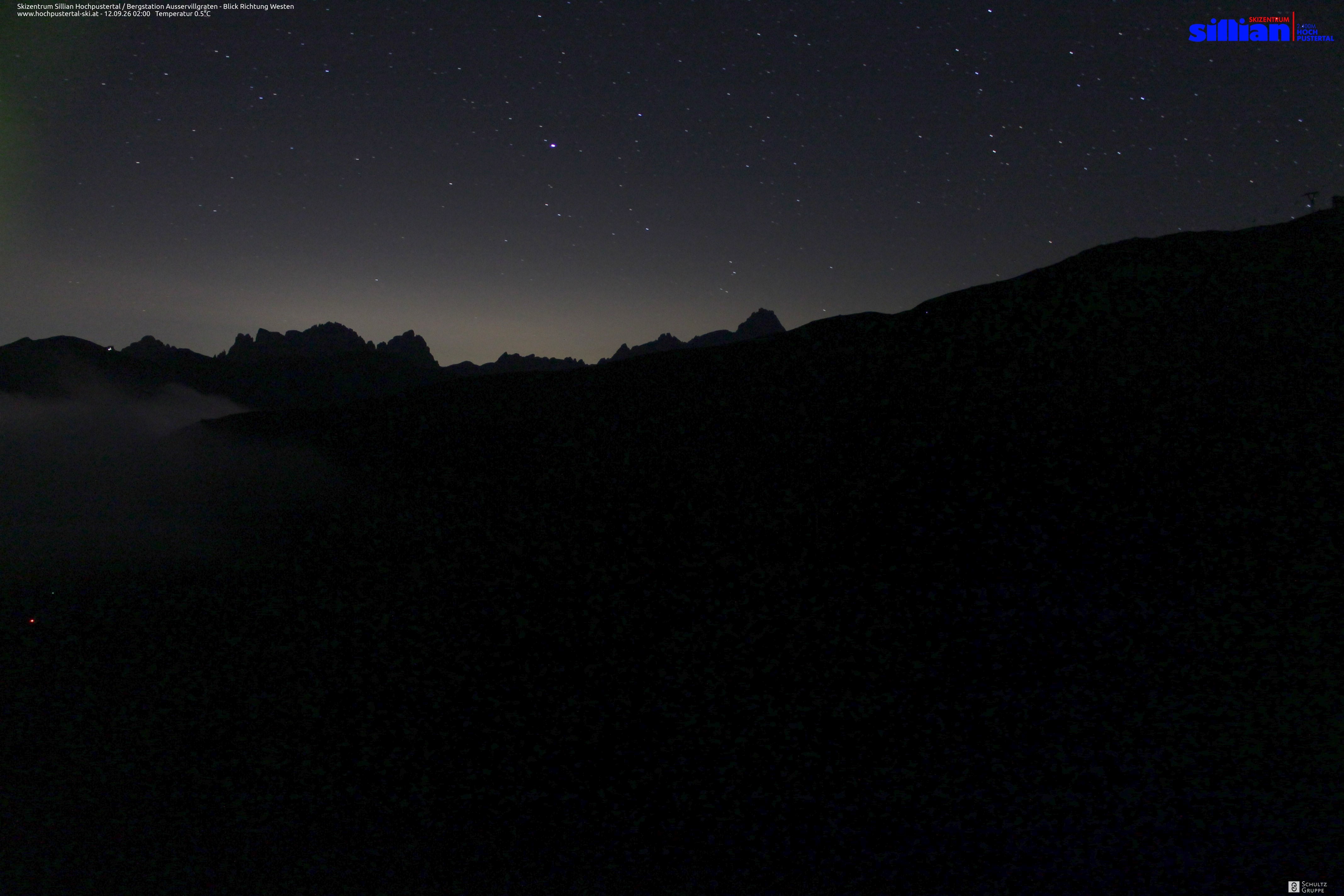 Archiv Foto Webcam Ausservillgraten im Thurntaler-Gebiet